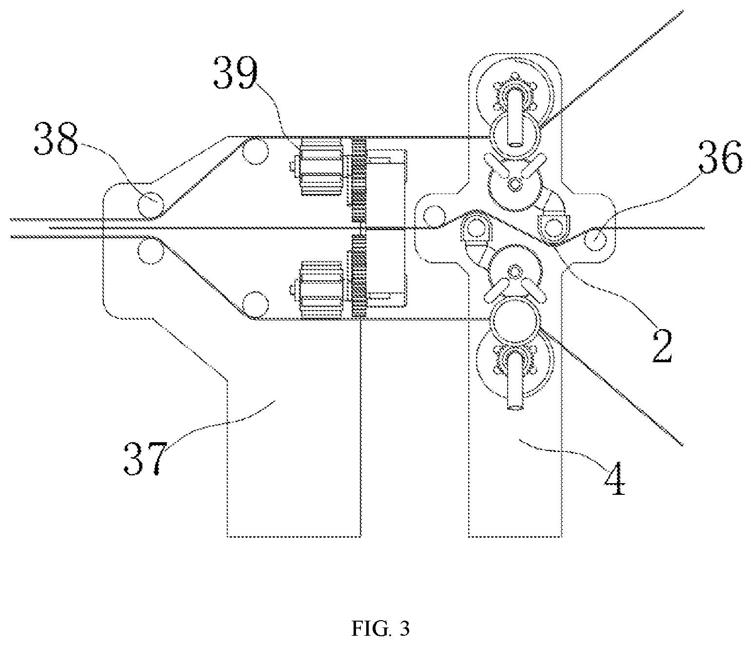 Patent US12618180 Figure 3 – Manufacturing method for light-colored full-shading curtain cloth, and light-colored full-shading curtain cloth