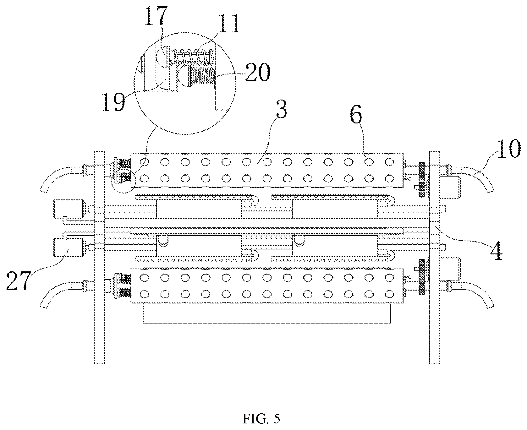 Patent US12618180 Figure 5 – Manufacturing method for light-colored full-shading curtain cloth, and light-colored full-shading curtain cloth