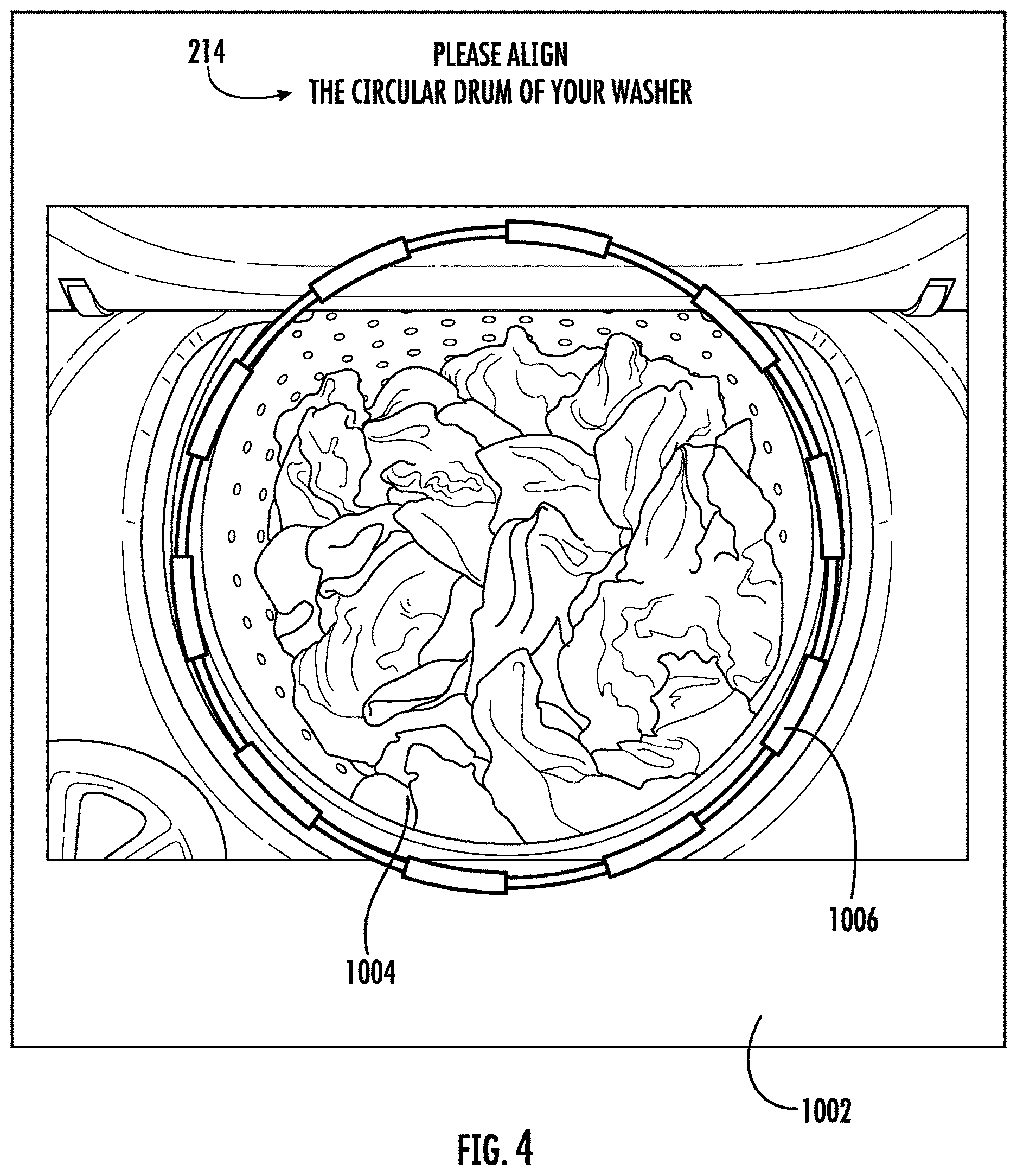 Patent US12618184 Figure 4 – Systems and methods using image recognition processes for improved operation of a laundry appliance