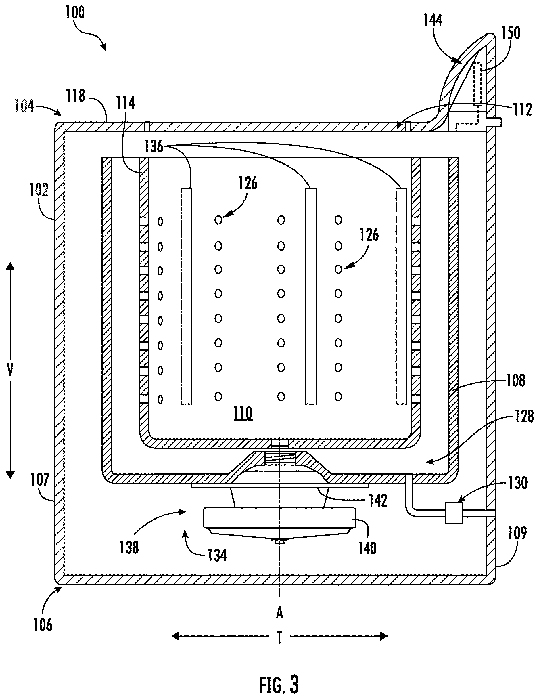 Patent US12618185 Figure 3 – Method for controlling an agitation cycle in a washing machine
