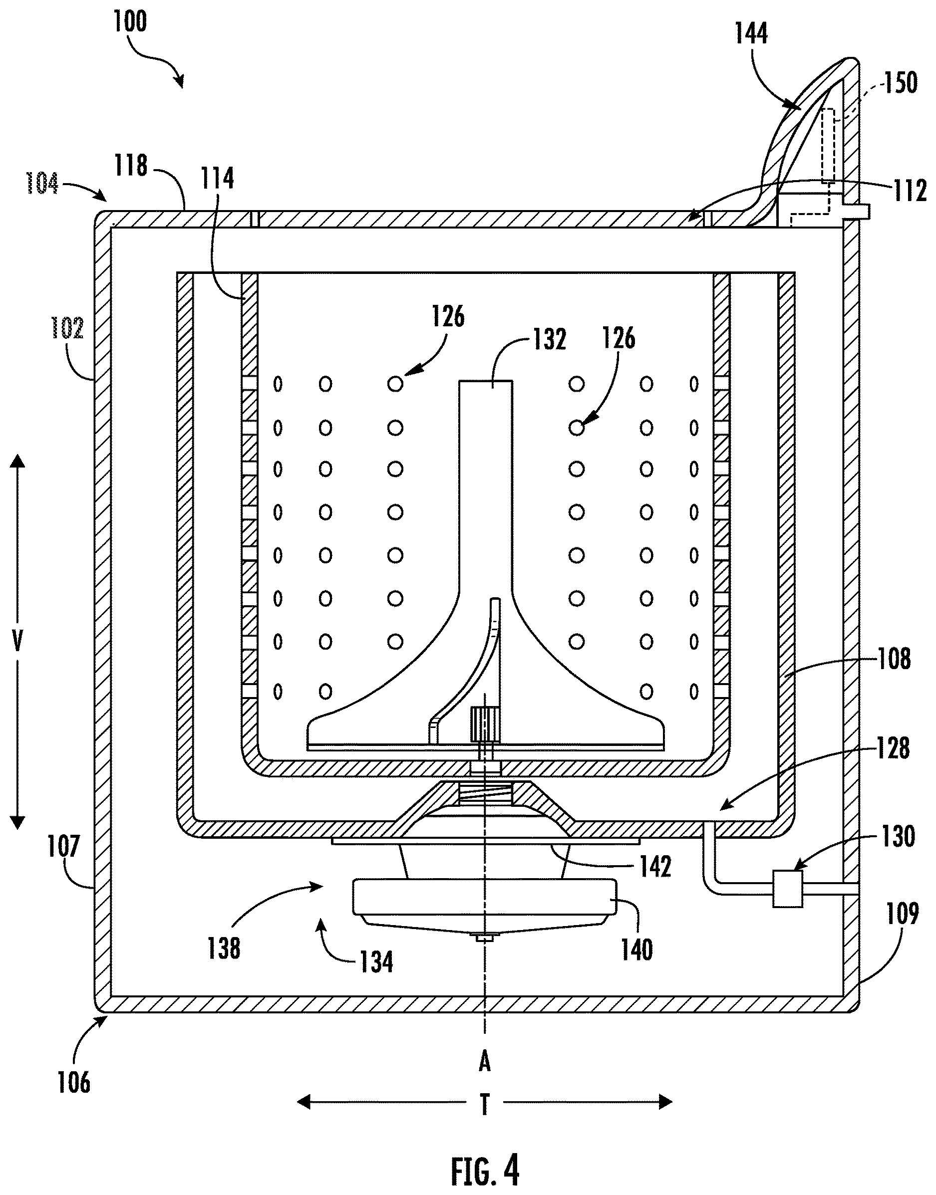 Patent US12618185 Figure 4 – Method for controlling an agitation cycle in a washing machine