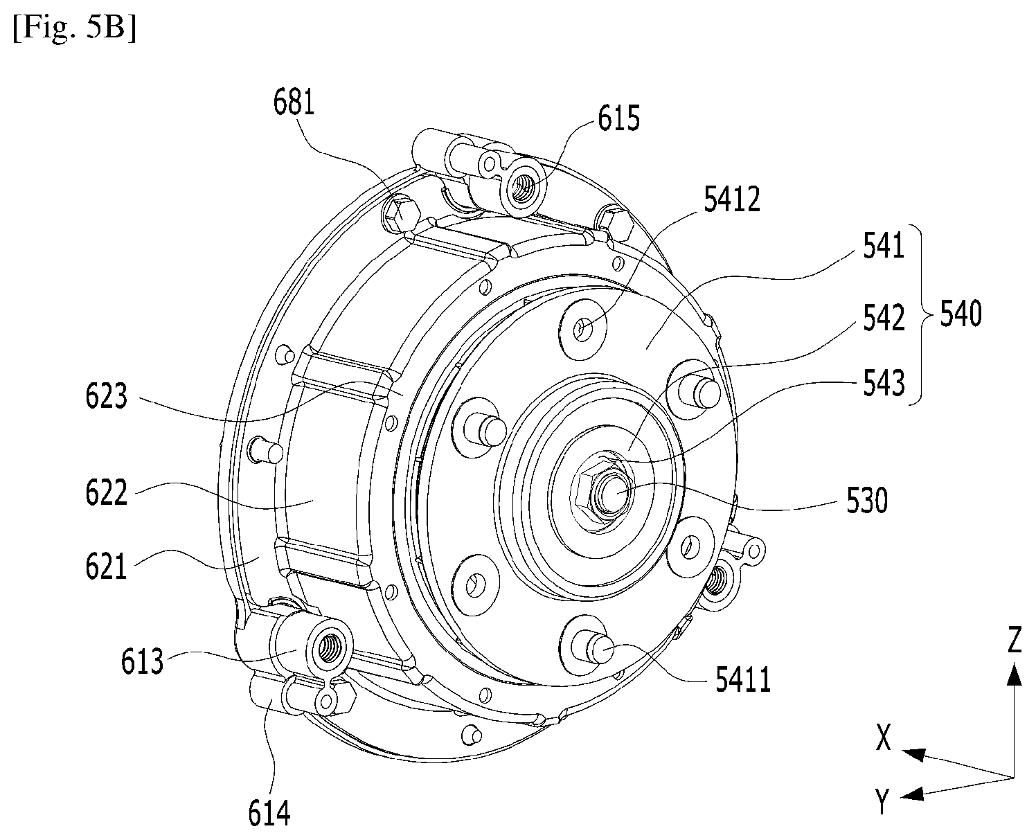 Patent US12618186 Figure 5 – Laundry treatment apparatus