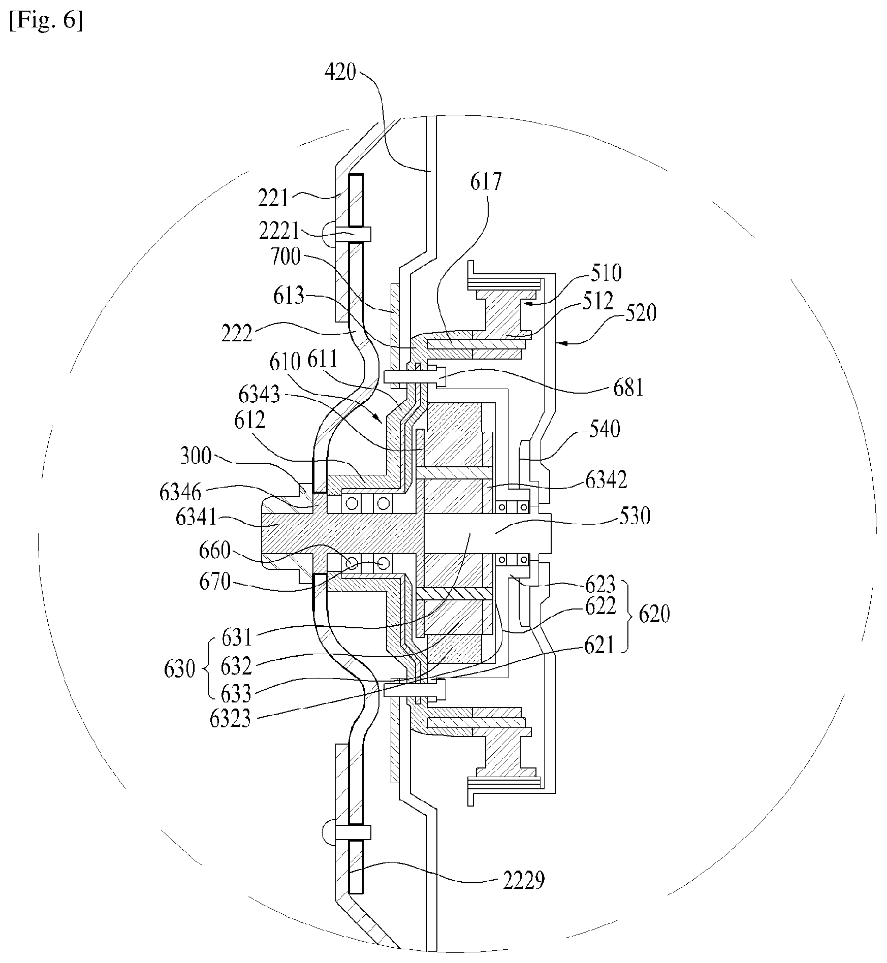 Patent US12618186 Figure 6 – Laundry treatment apparatus