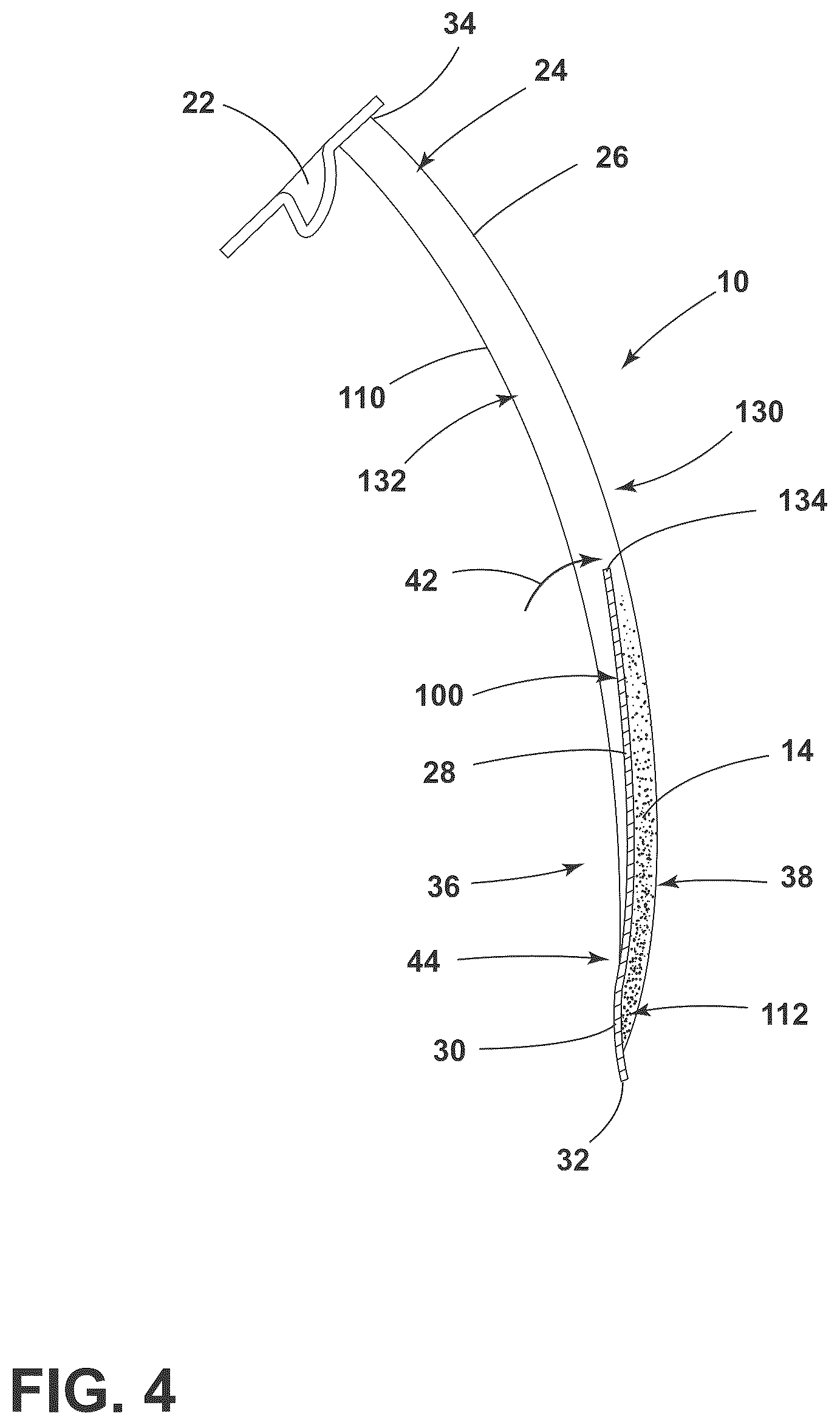 Patent US12618189 Figure 4 – Lint filter for laundry appliance having a closable filtering space for capturing lint particles