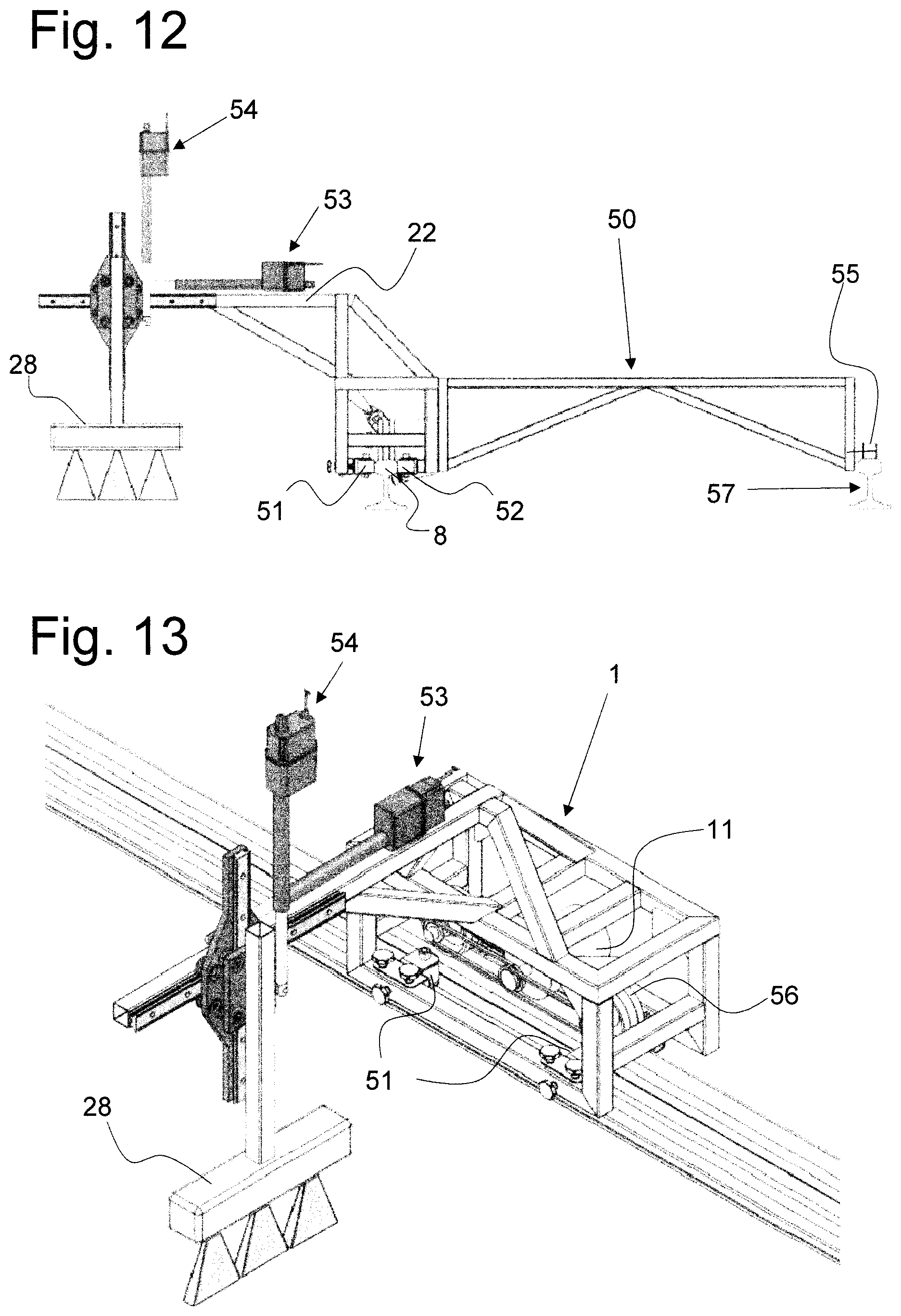 Patent US12618200 Figure 8 – Apparatus and method for applying single-component or multi-component adhesive to a ballast bed and use
