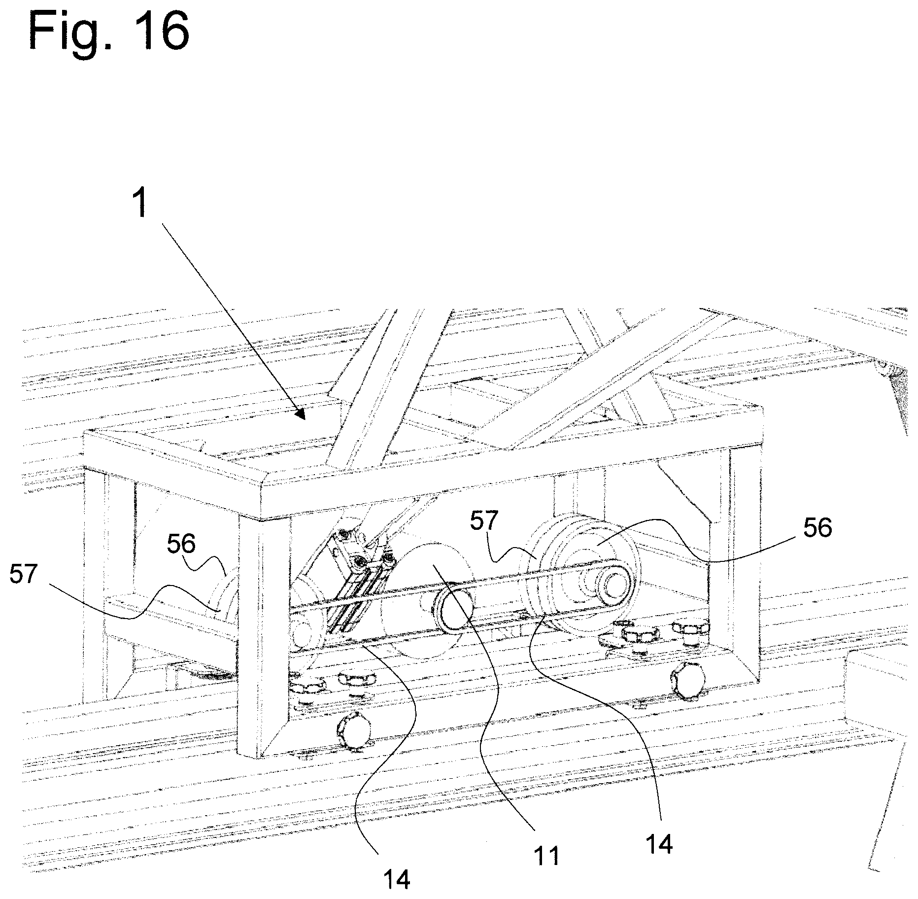 Patent US12618200 Figure 10 – Apparatus and method for applying single-component or multi-component adhesive to a ballast bed and use