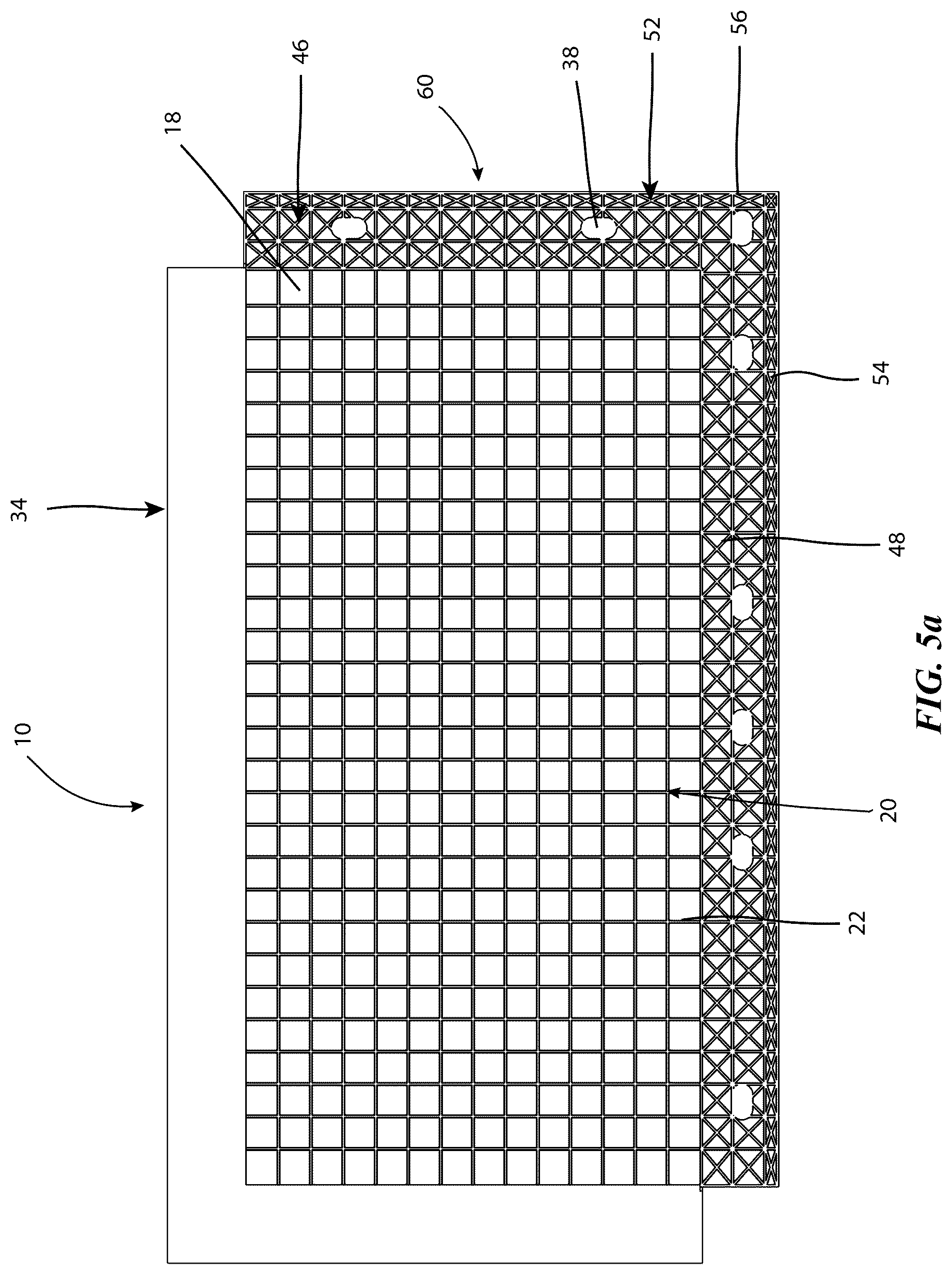 Patent US12618201 Figure 8 – Modular mat system