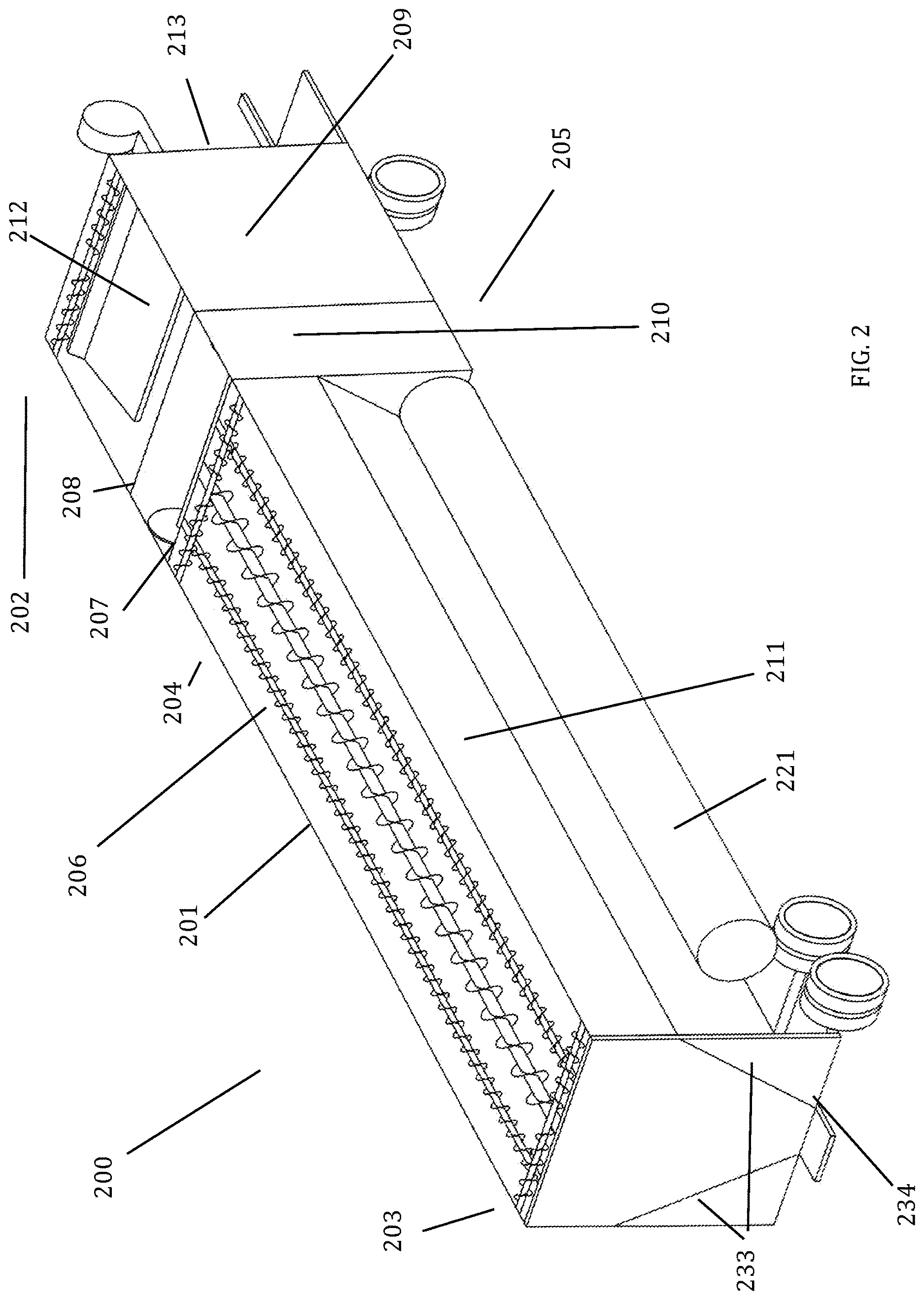 Patent US12618204 Figure 2 – Asphalt paving device