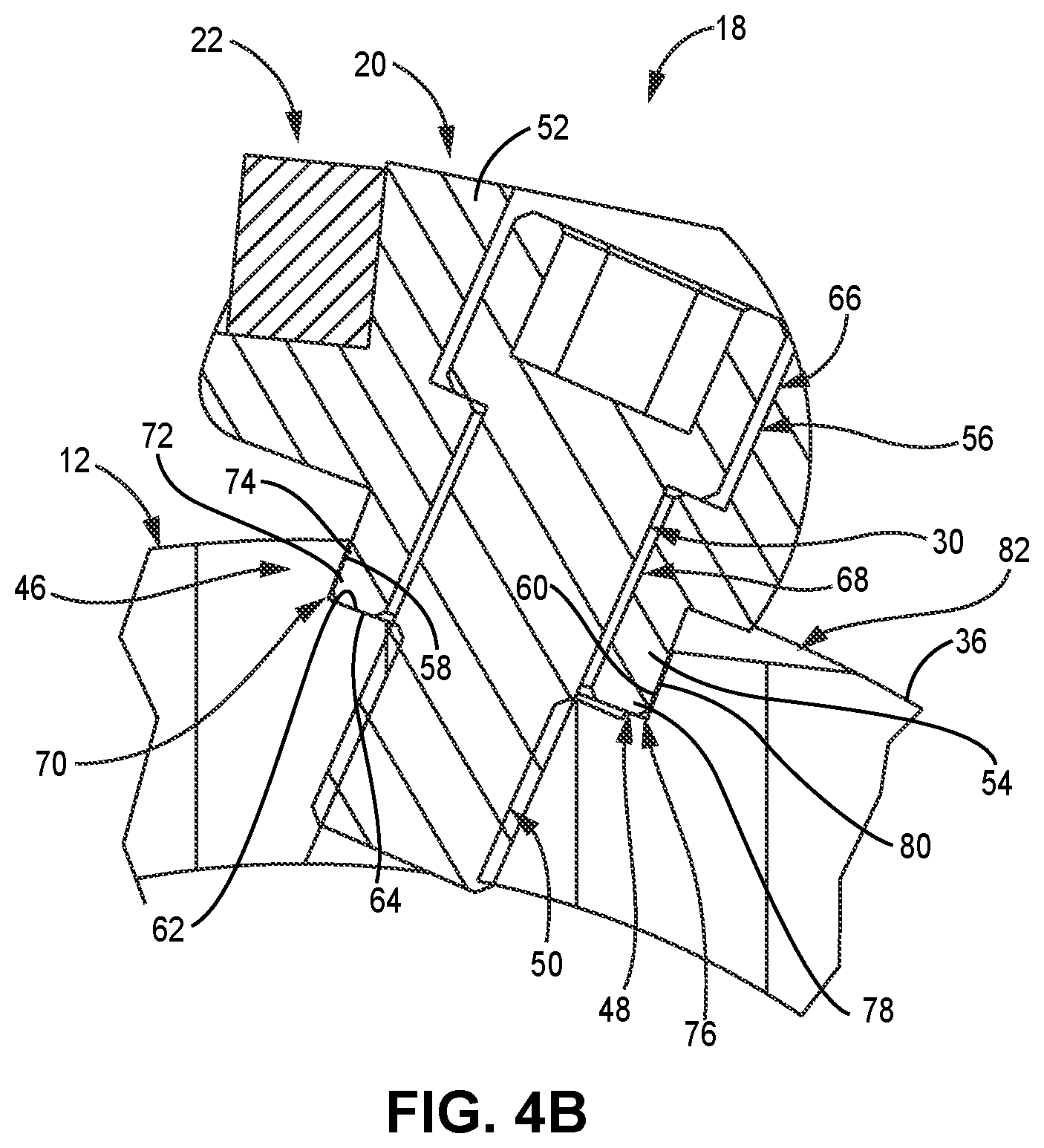 Patent US12618205 Figure 6 – Pavement grinding drum having modular bit mountings