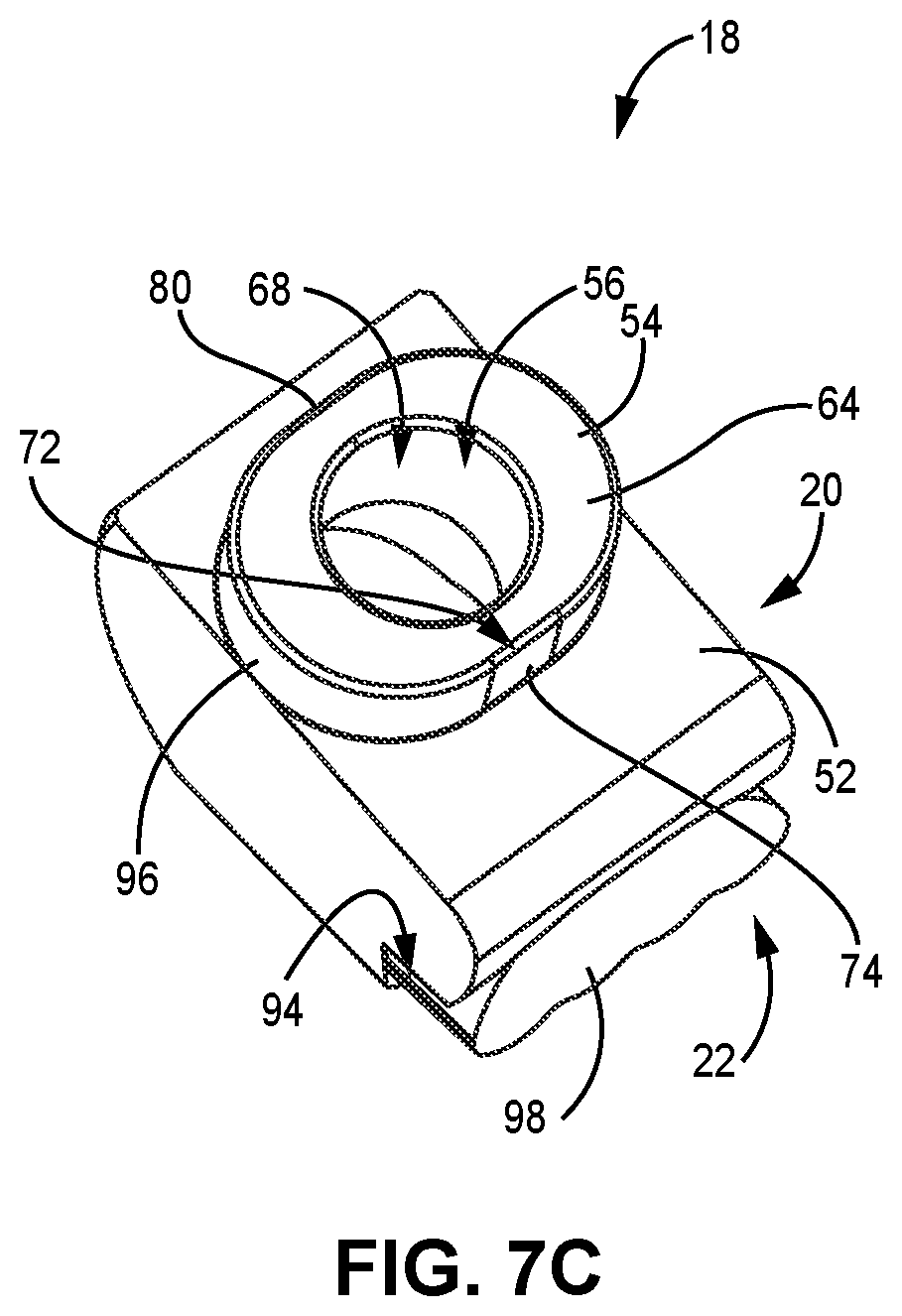 Patent US12618205 Figure 11 – Pavement grinding drum having modular bit mountings