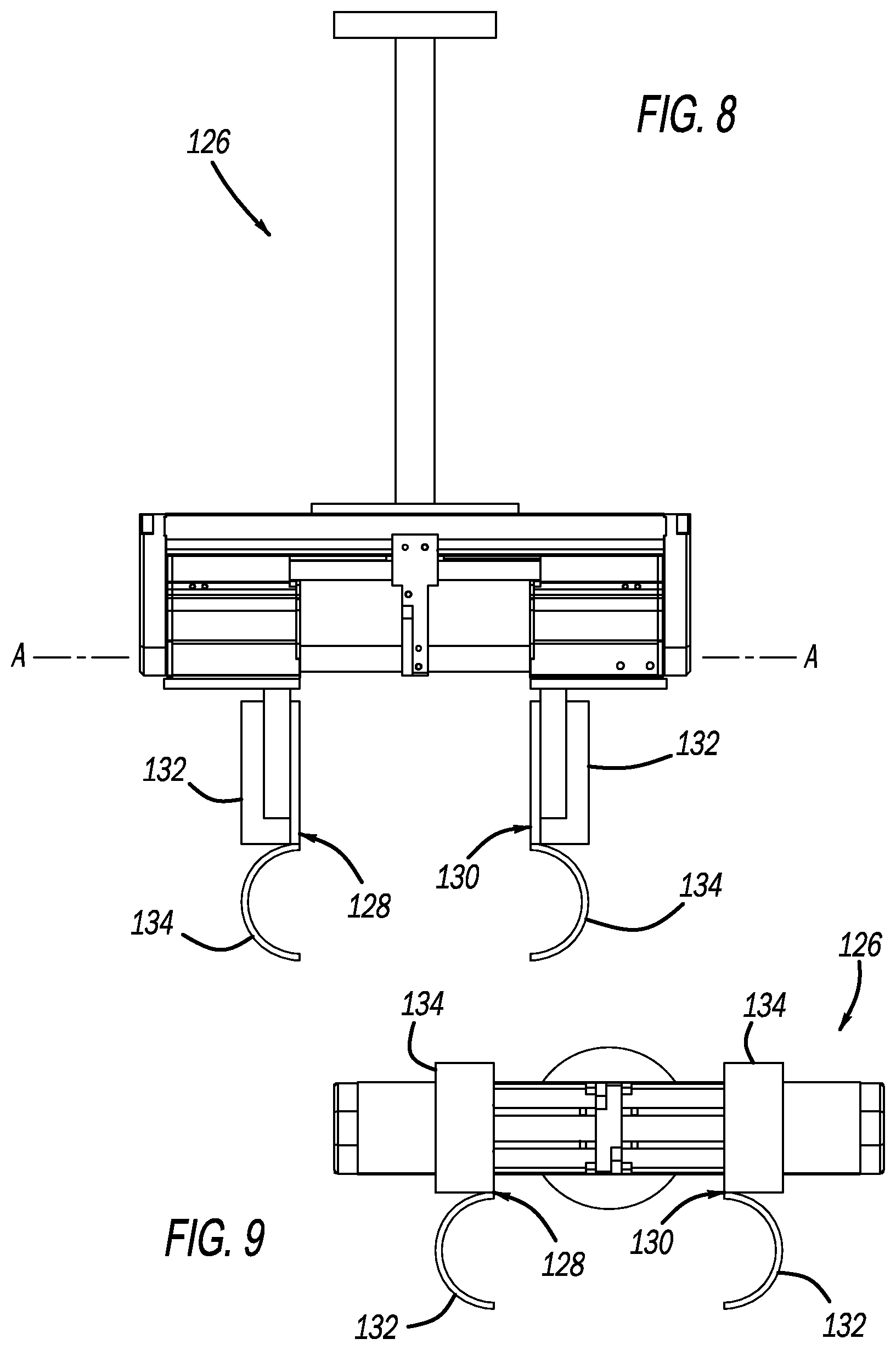 Patent US12618206 Figure 5 – Robotic maintenance vehicle and modules