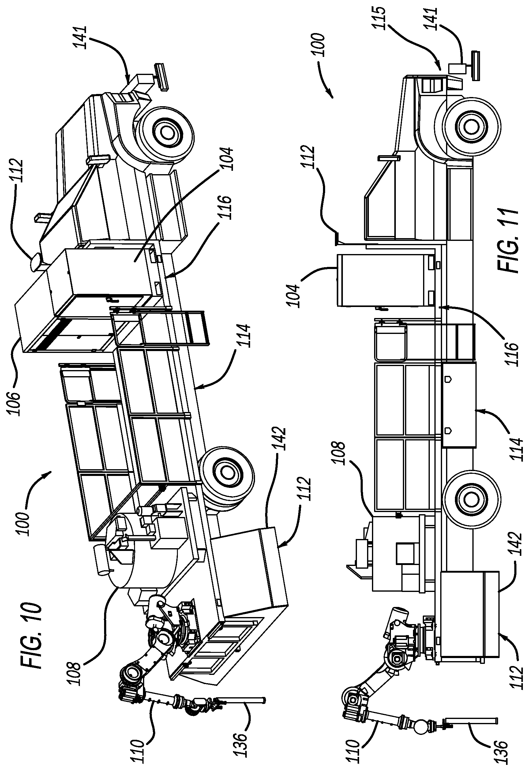 Patent US12618206 Figure 6 – Robotic maintenance vehicle and modules
