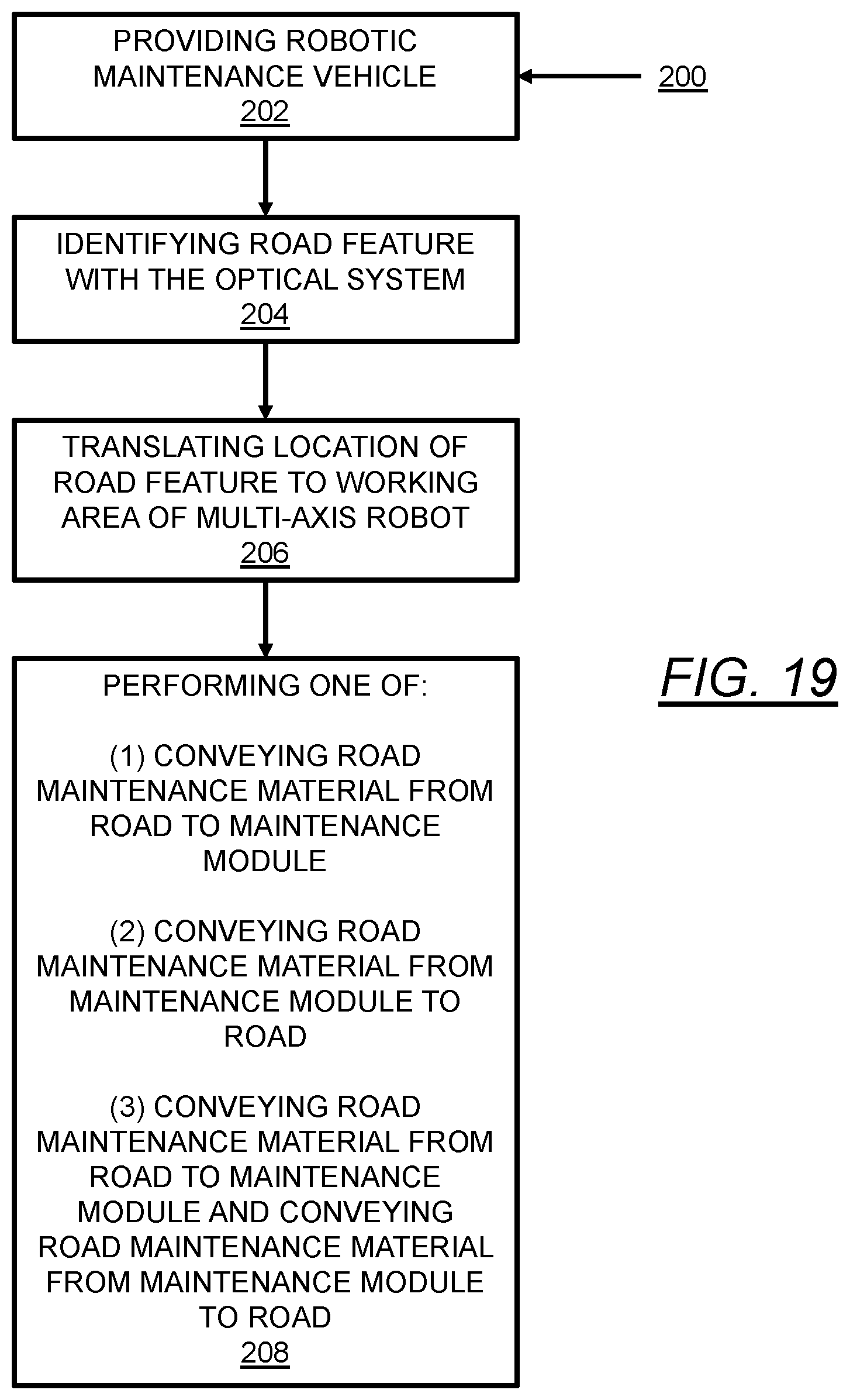 Patent US12618206 Figure 11 – Robotic maintenance vehicle and modules