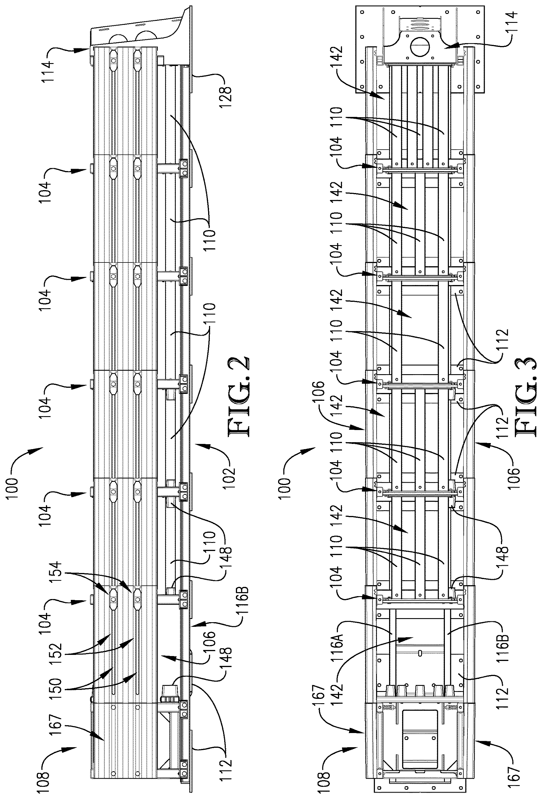 Patent US12618208 Figure 2 – Restorable crash cushion apparatus
