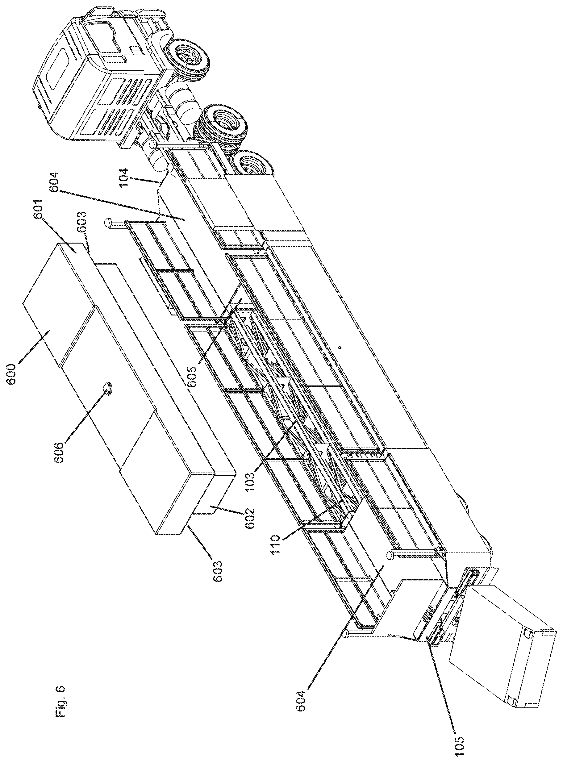Patent US12618209 Figure 6 – Emergency response barrier