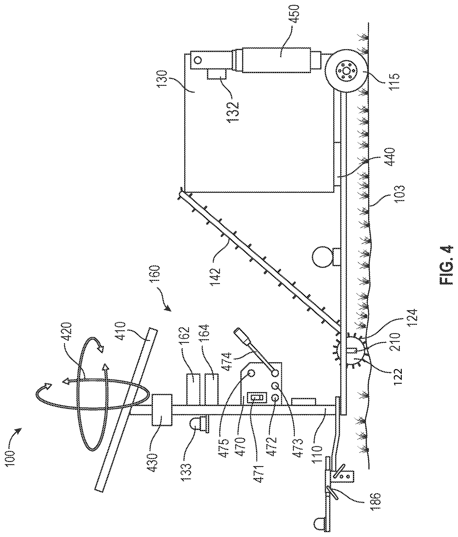 Patent US12618210 Figure 4 – Systems and methods for litter collection and removal