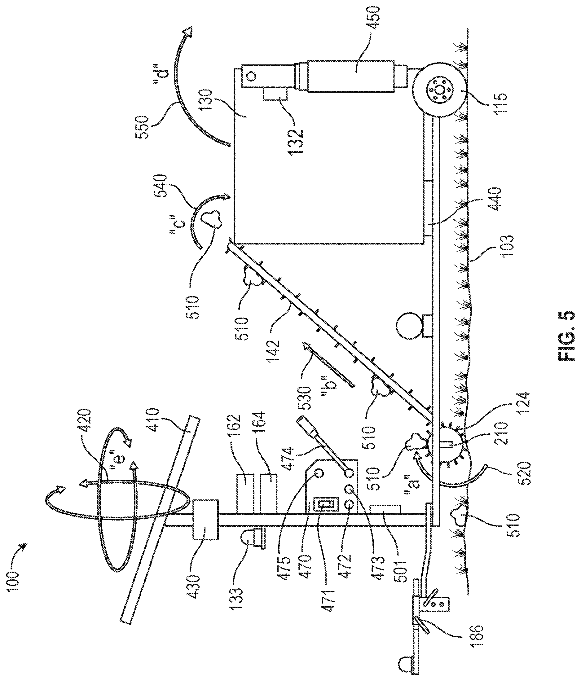 Patent US12618210 Figure 5 – Systems and methods for litter collection and removal