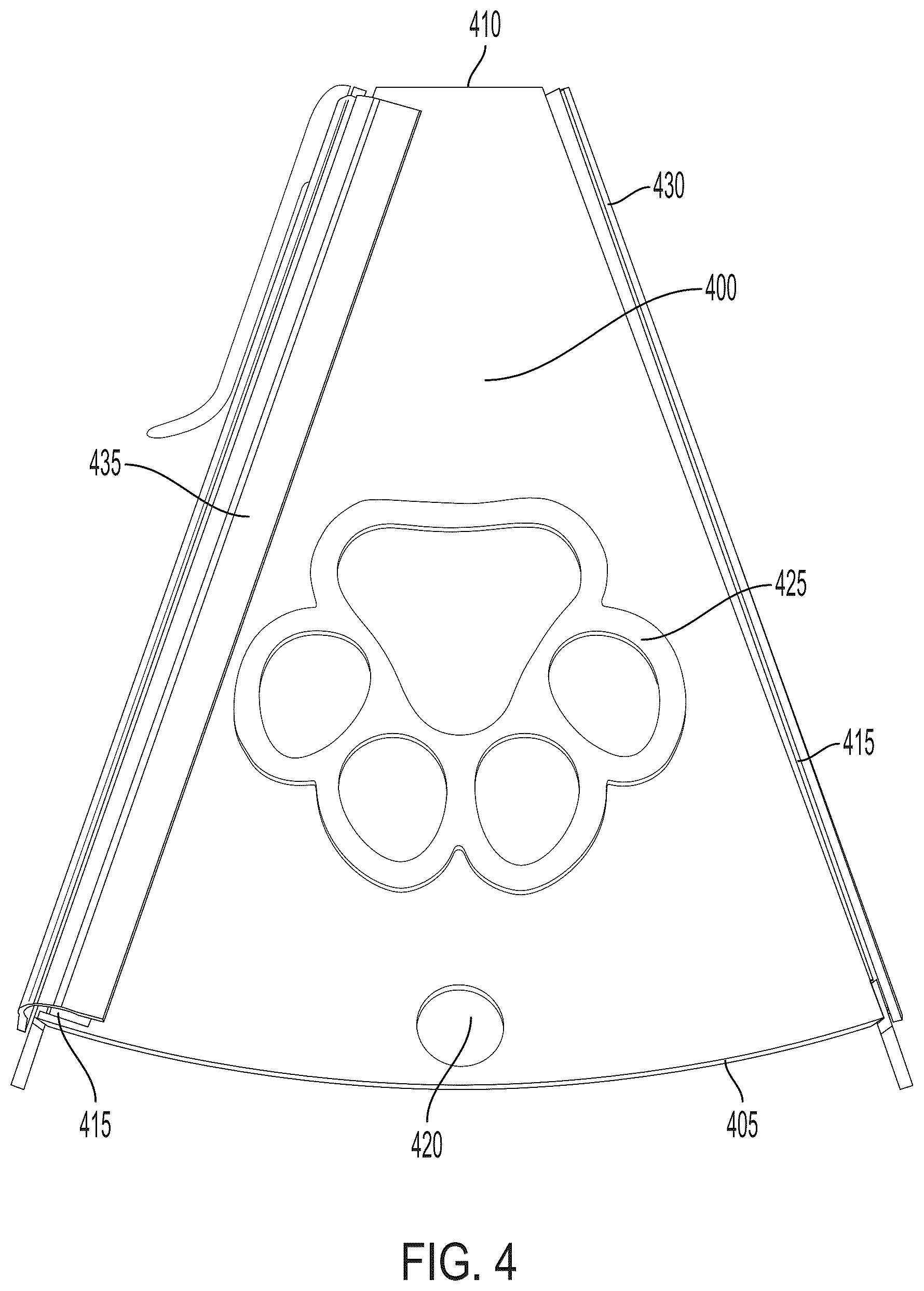 Patent US12618211 Figure 4 – Apparatus for collection and removal of animal waste