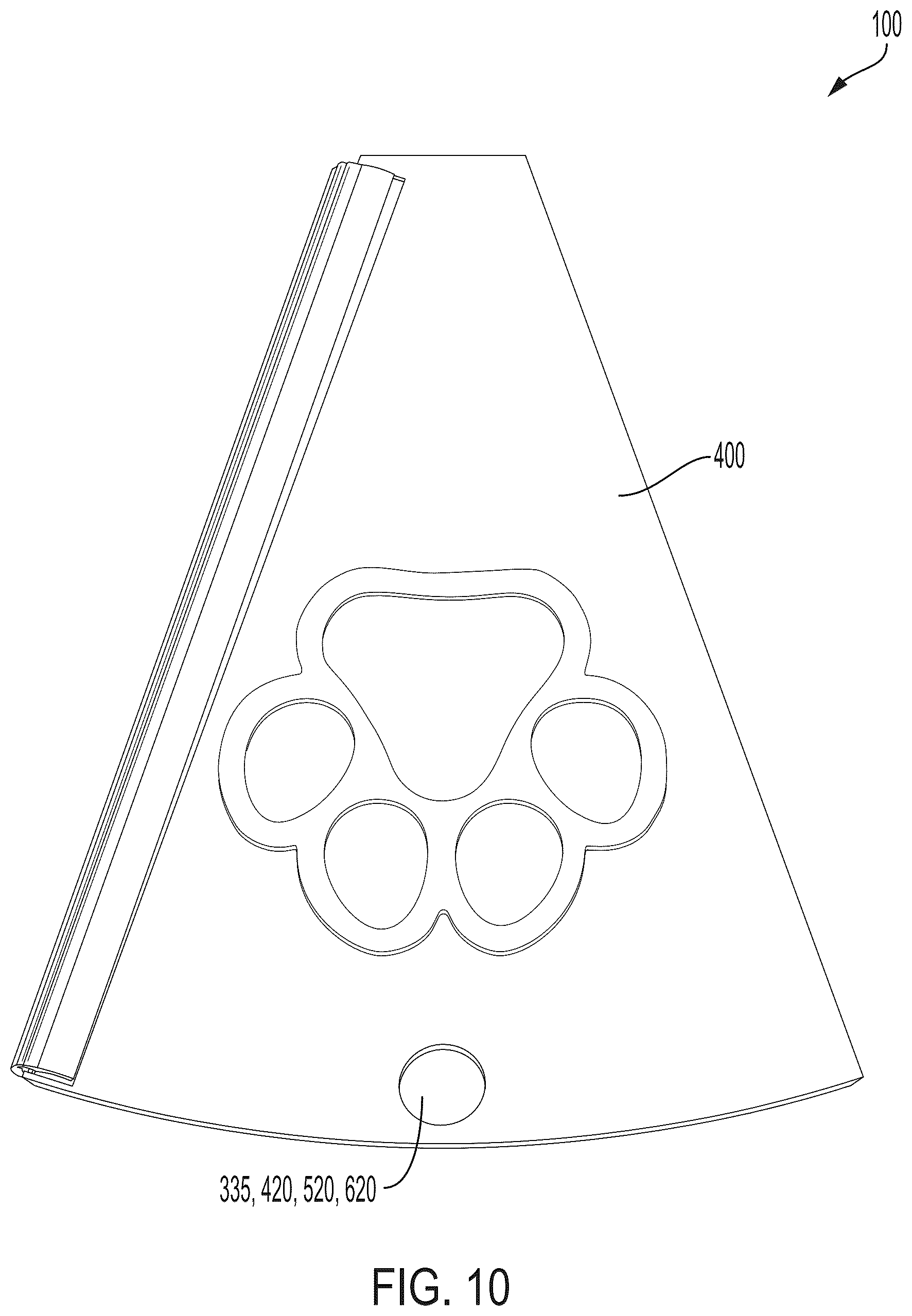 Patent US12618211 Figure 10 – Apparatus for collection and removal of animal waste