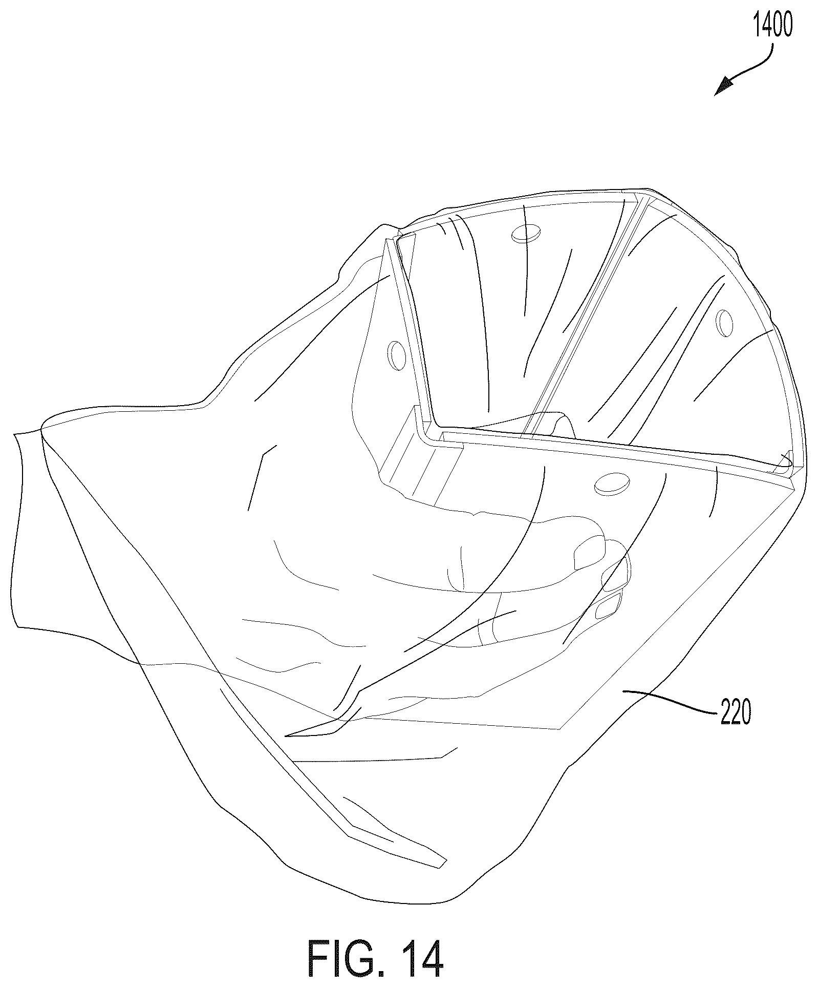Patent US12618211 Figure 14 – Apparatus for collection and removal of animal waste