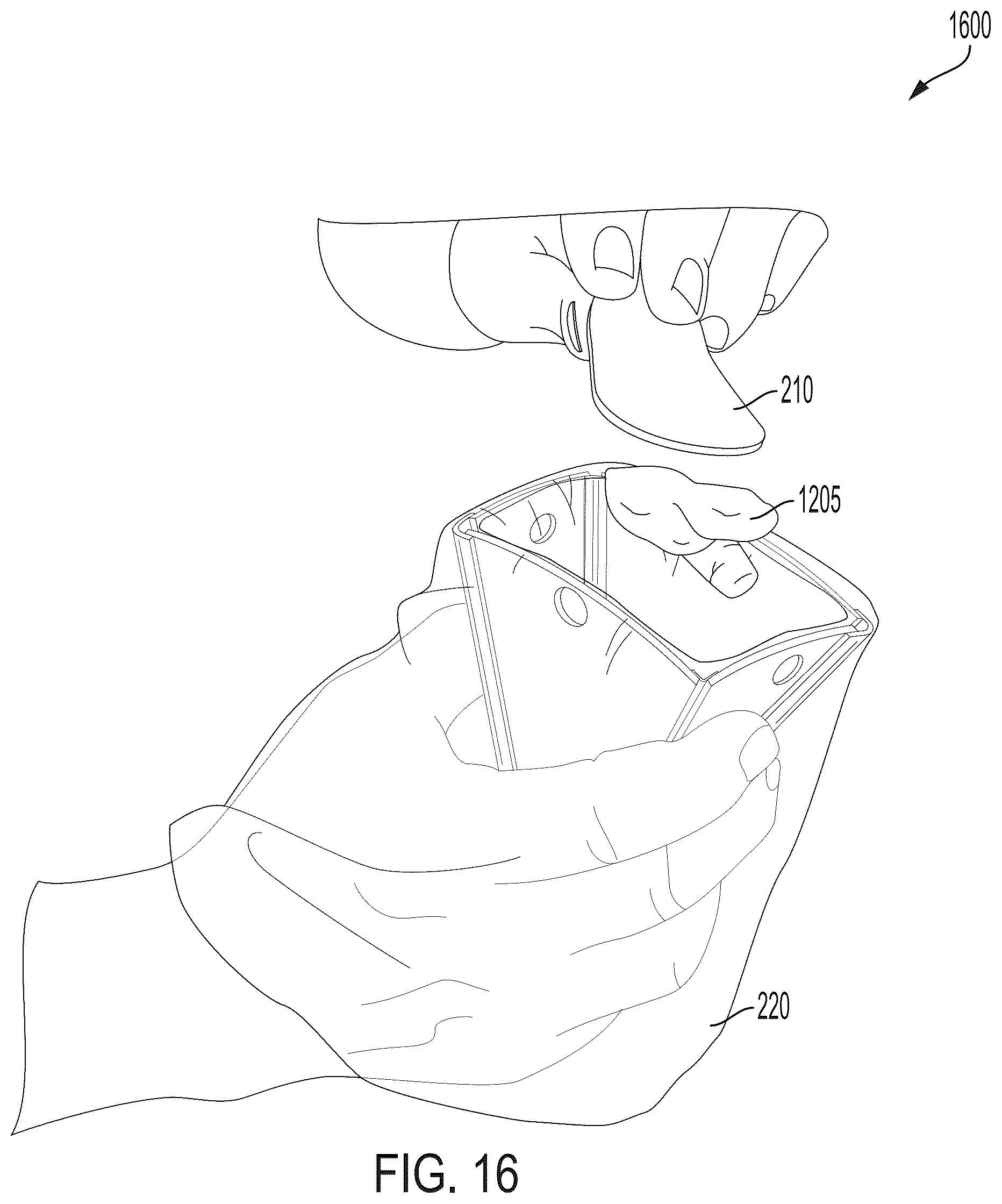 Patent US12618211 Figure 16 – Apparatus for collection and removal of animal waste
