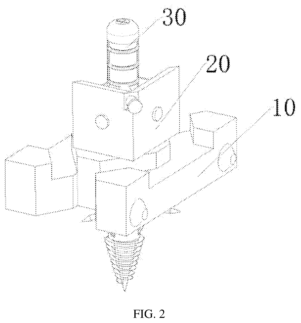 Patent US12618216 Figure 2 – Slope reinforcing and protecting device for hydraulic engineering