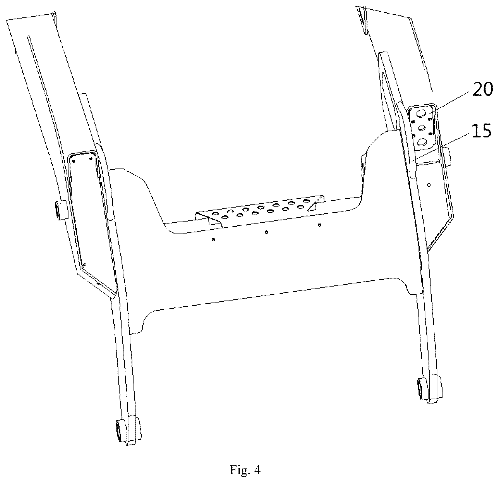 Patent US12618220 Figure 3 – Operation device of skid-steer loader, and skid-steer loader