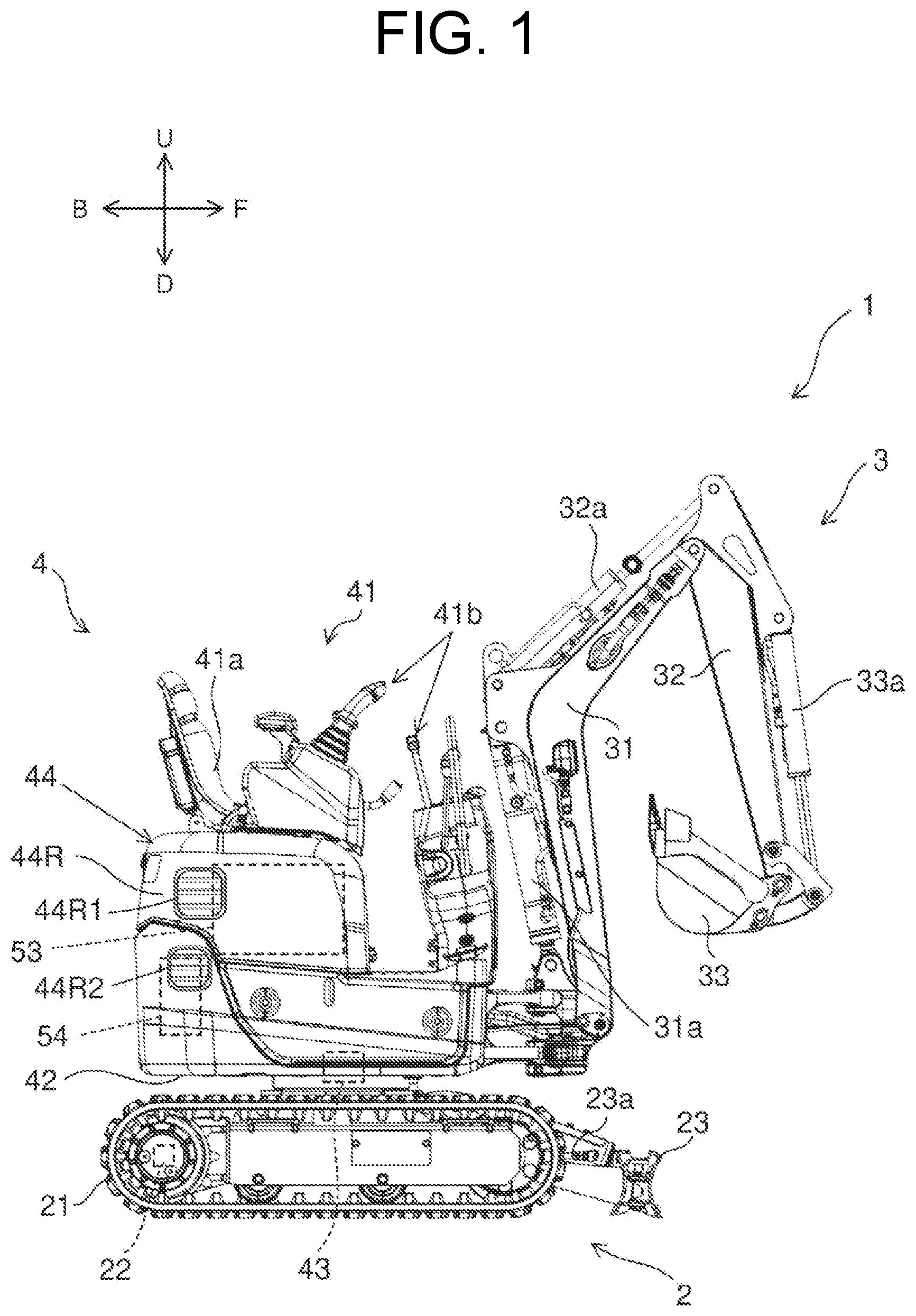 Patent US12618224 Figure 1 – Electric work machine