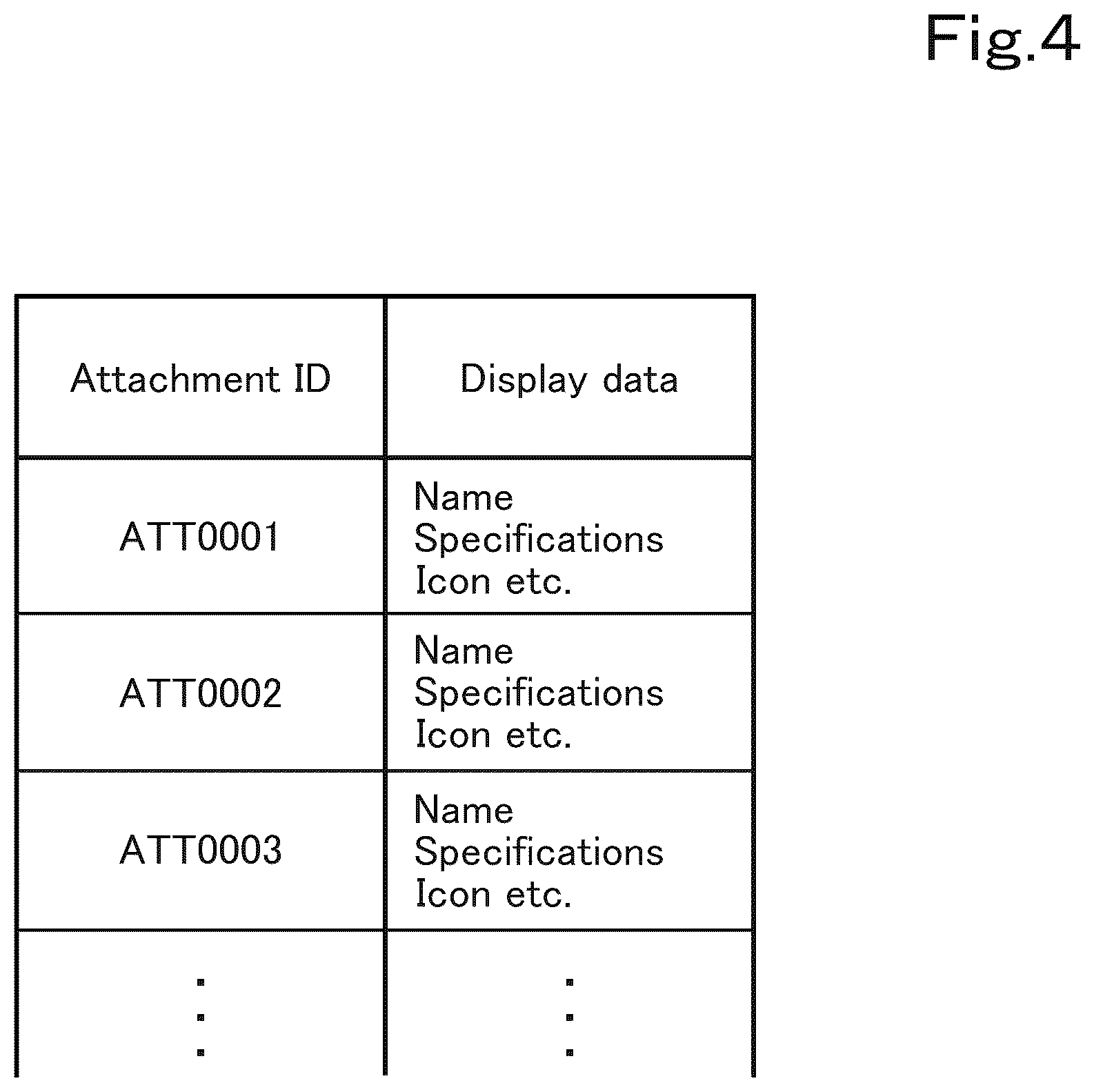 Patent US12618229 Figure 4 – Working vehicle and attachment usage system