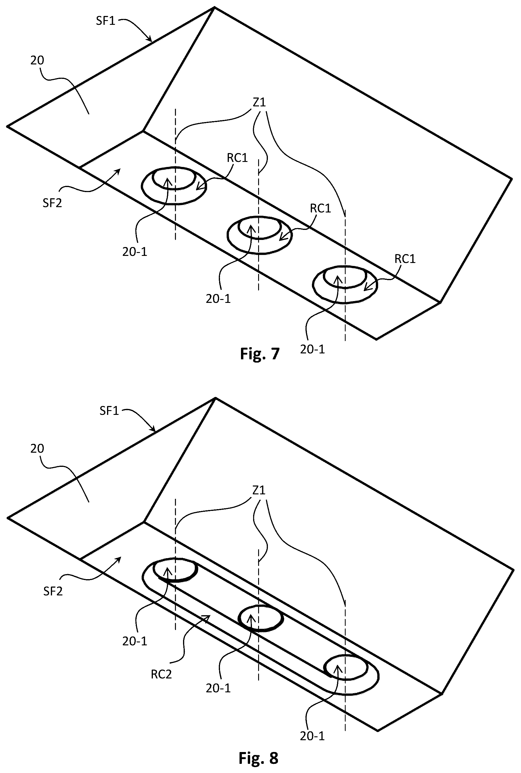 Patent US12618230 Figure 4 – Retention system for a wear part for a bucket for an earth moving machine