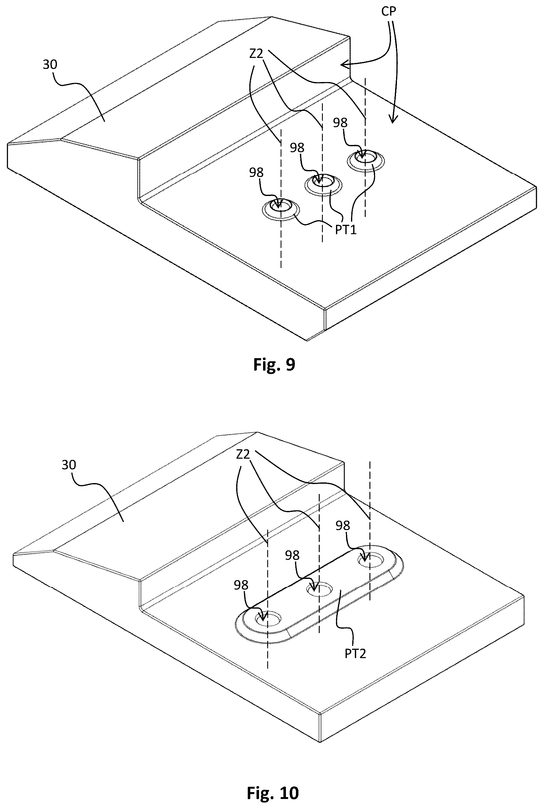 Patent US12618230 Figure 5 – Retention system for a wear part for a bucket for an earth moving machine
