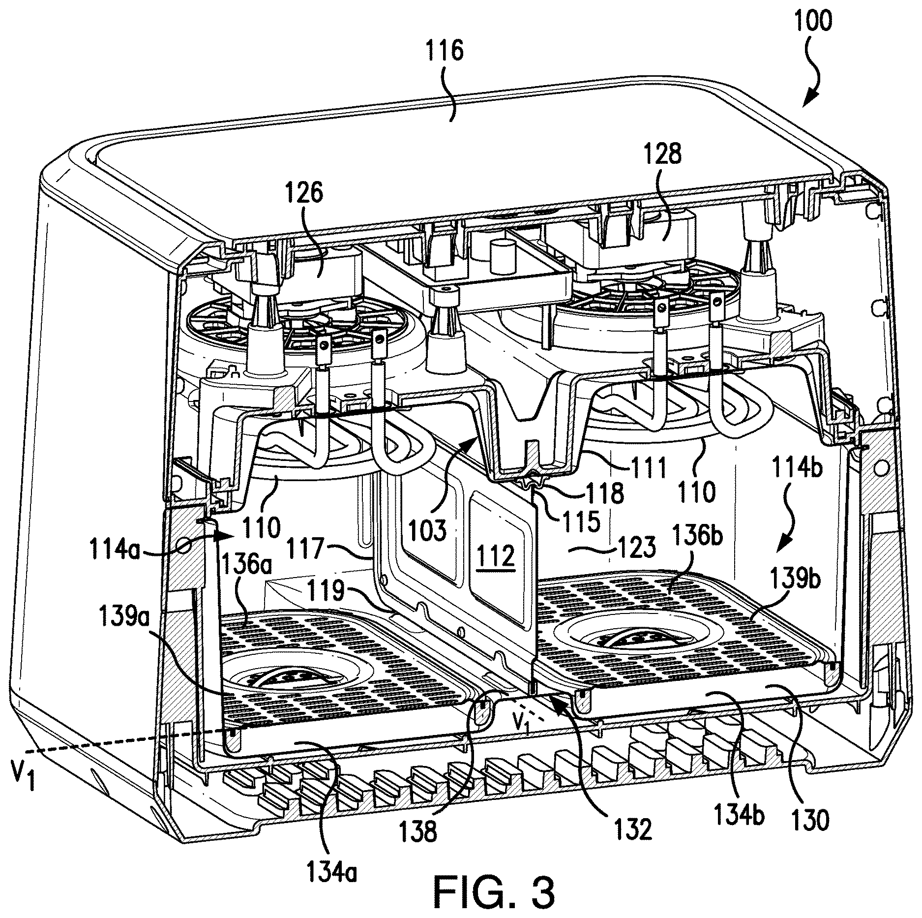 Patent US12618232 Figure 3 – Cooking apparatuses