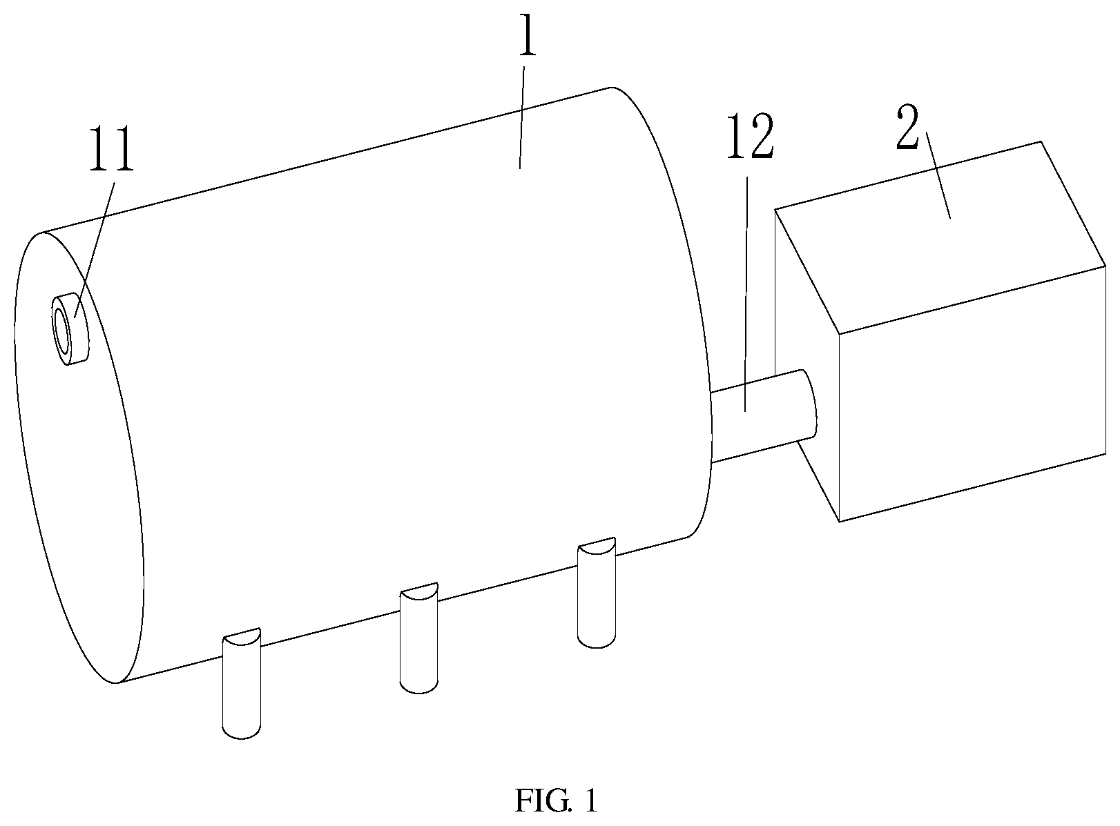 Patent US12618233 Figure 1 – Box-type variable frequency water supply equipment with energy-saving function