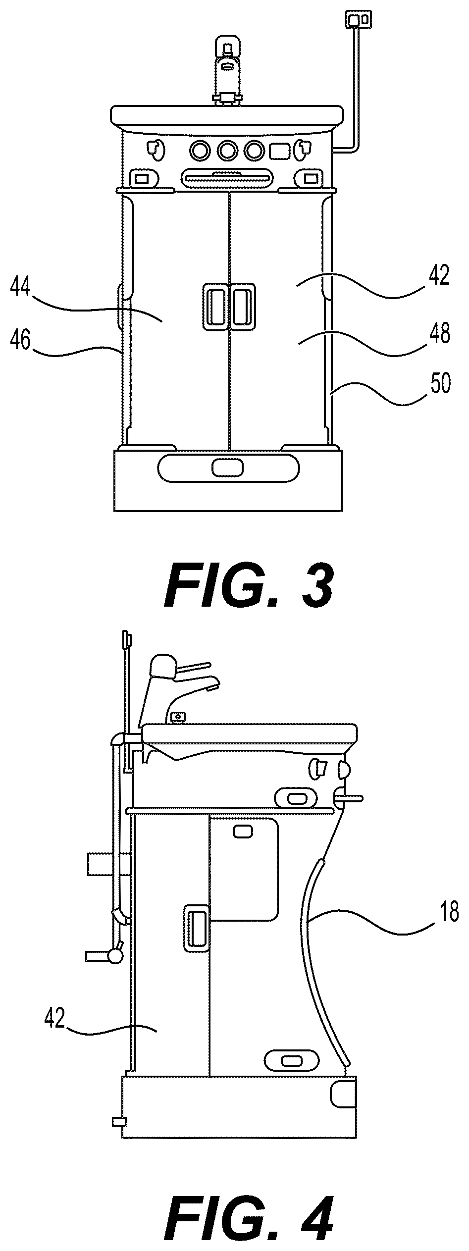 Patent US12618234 Figure 2 – Hand and foot sink apparatus