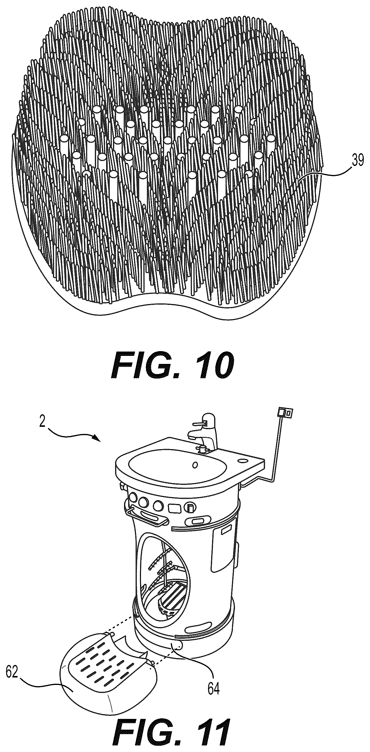 Patent US12618234 Figure 5 – Hand and foot sink apparatus