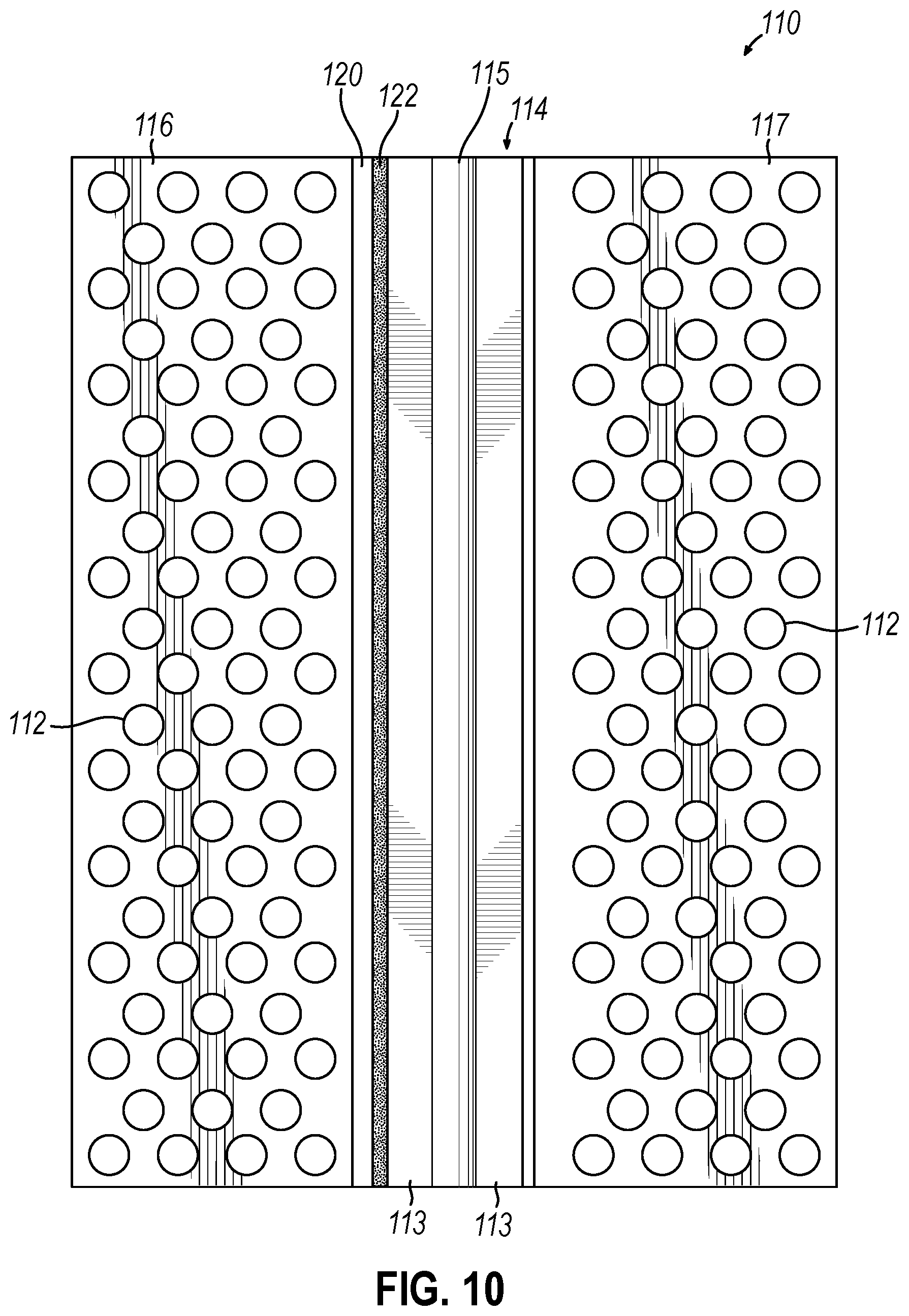 Patent US12618242 Figure 8 – Control joint