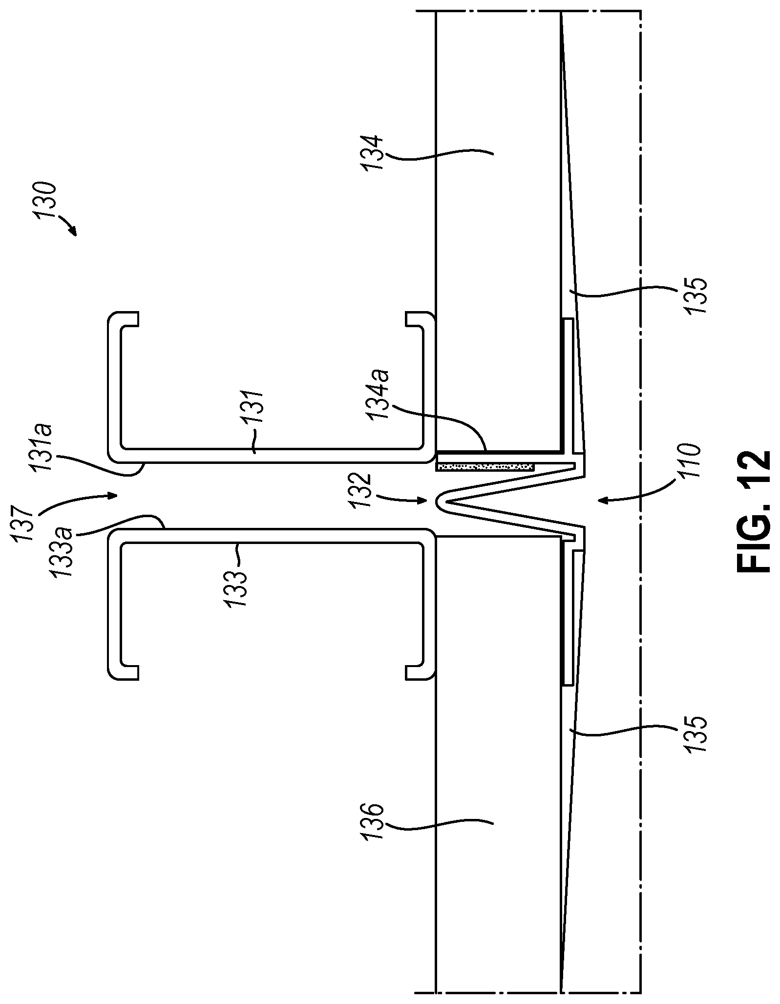 Patent US12618242 Figure 10 – Control joint