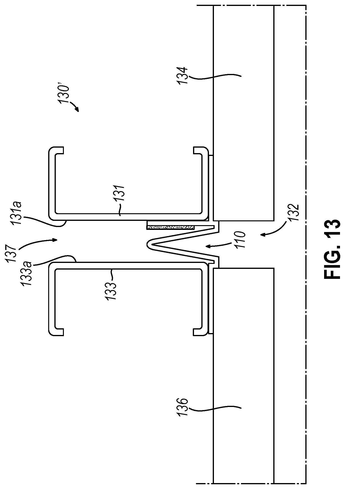 Patent US12618242 Figure 11 – Control joint