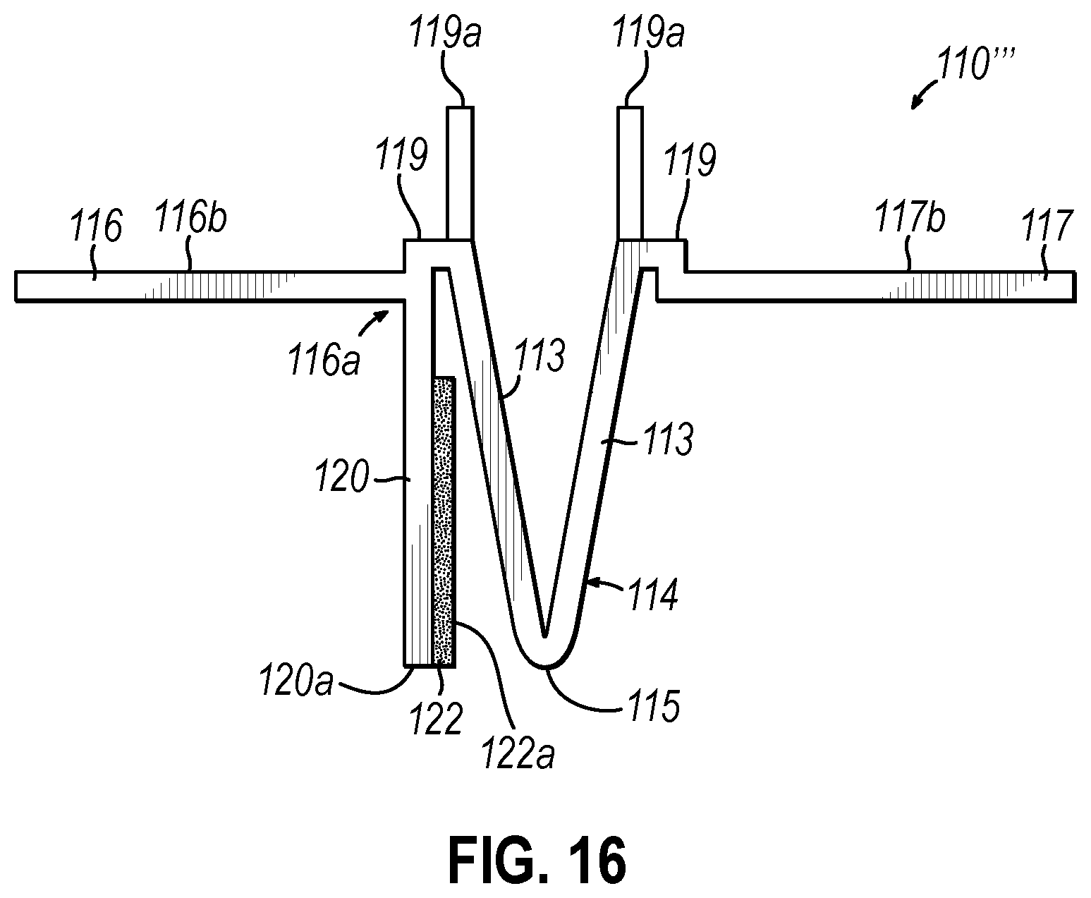 Patent US12618242 Figure 13 – Control joint