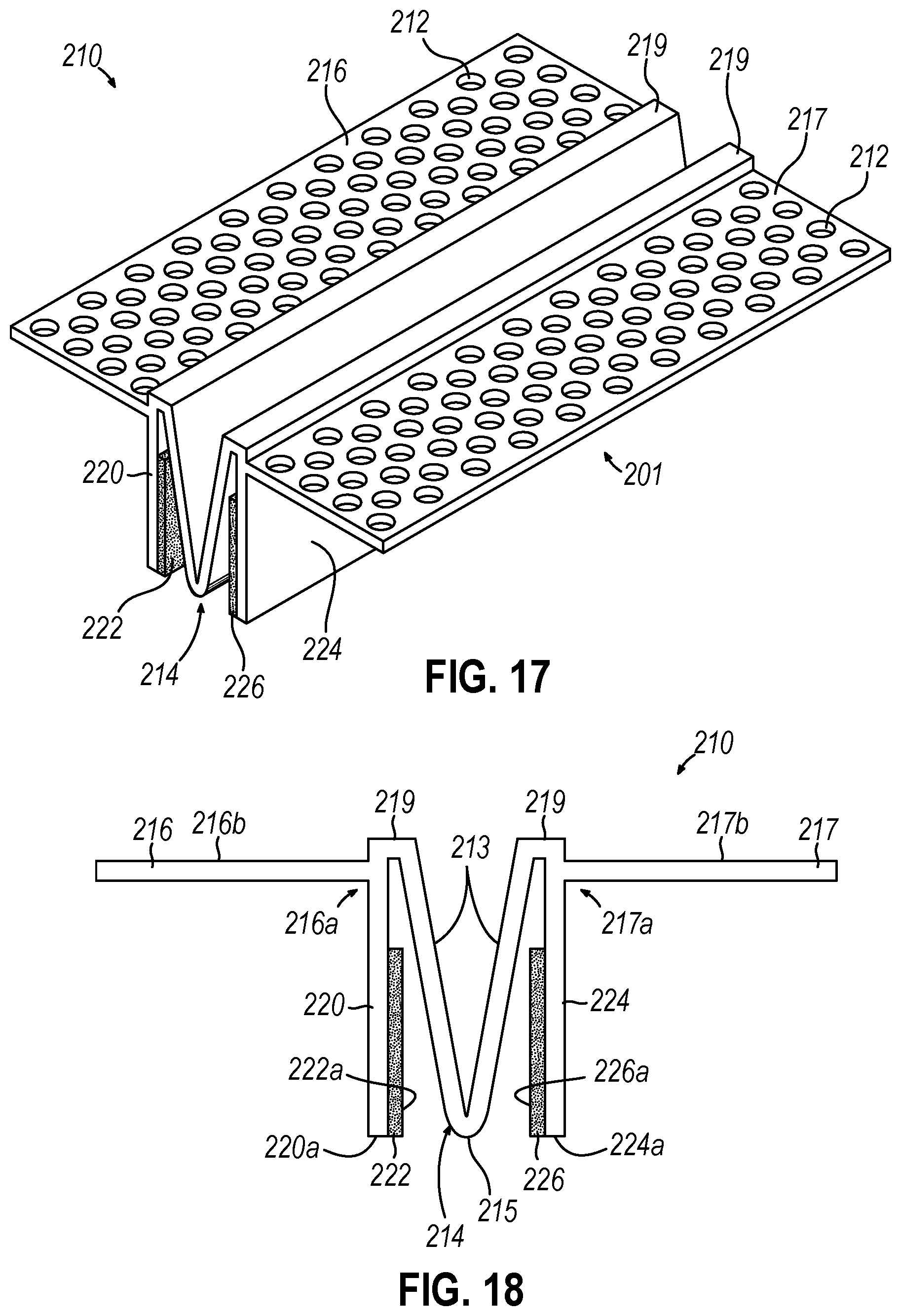 Patent US12618242 Figure 14 – Control joint