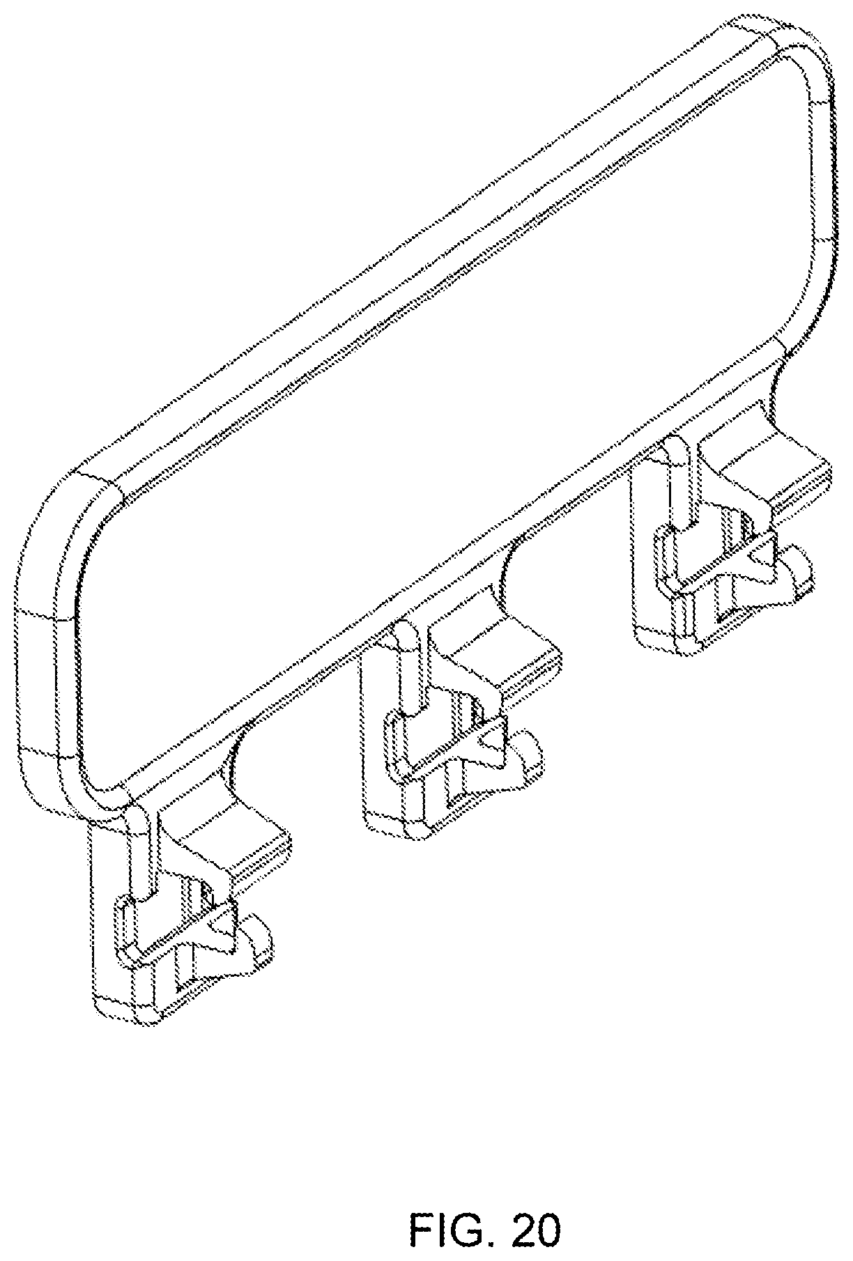 Patent US12618243 Figure 18 – Siding attachment accessory and siding system