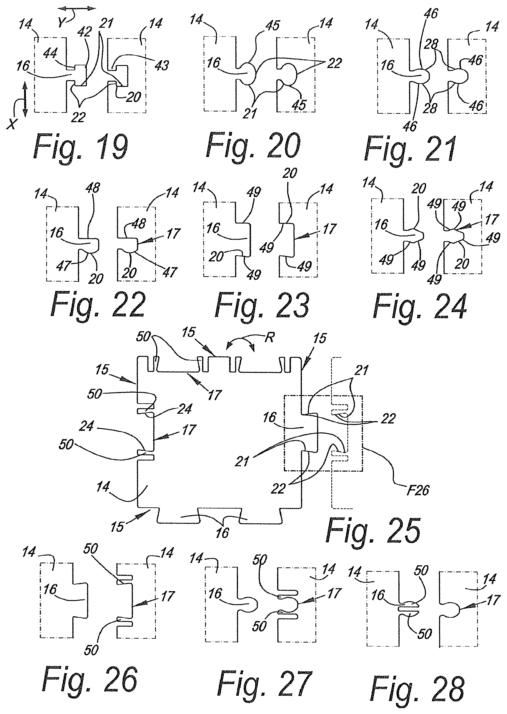 Patent US12618244 Figure 7 – Floor element for forming a floor covering and a floor covering