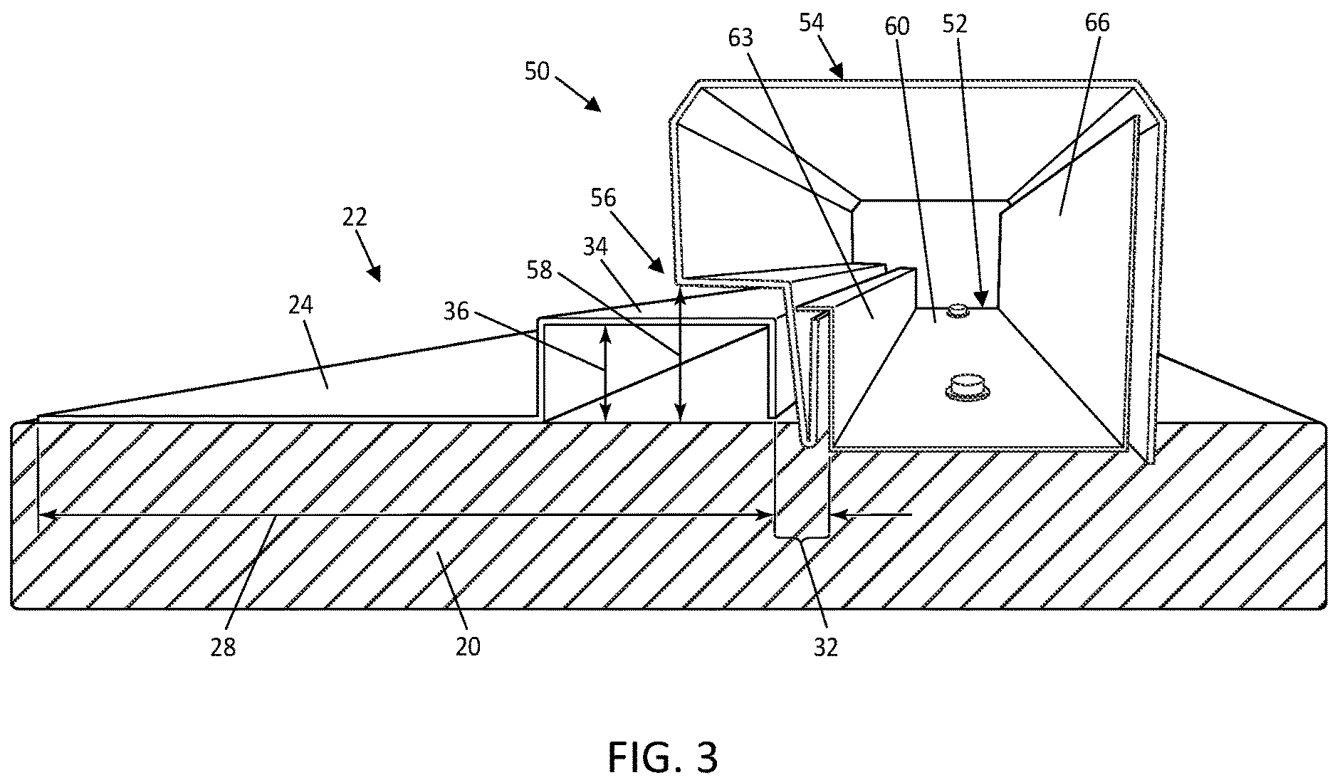 Patent US12618246 Figure 3 – Exterior trim system