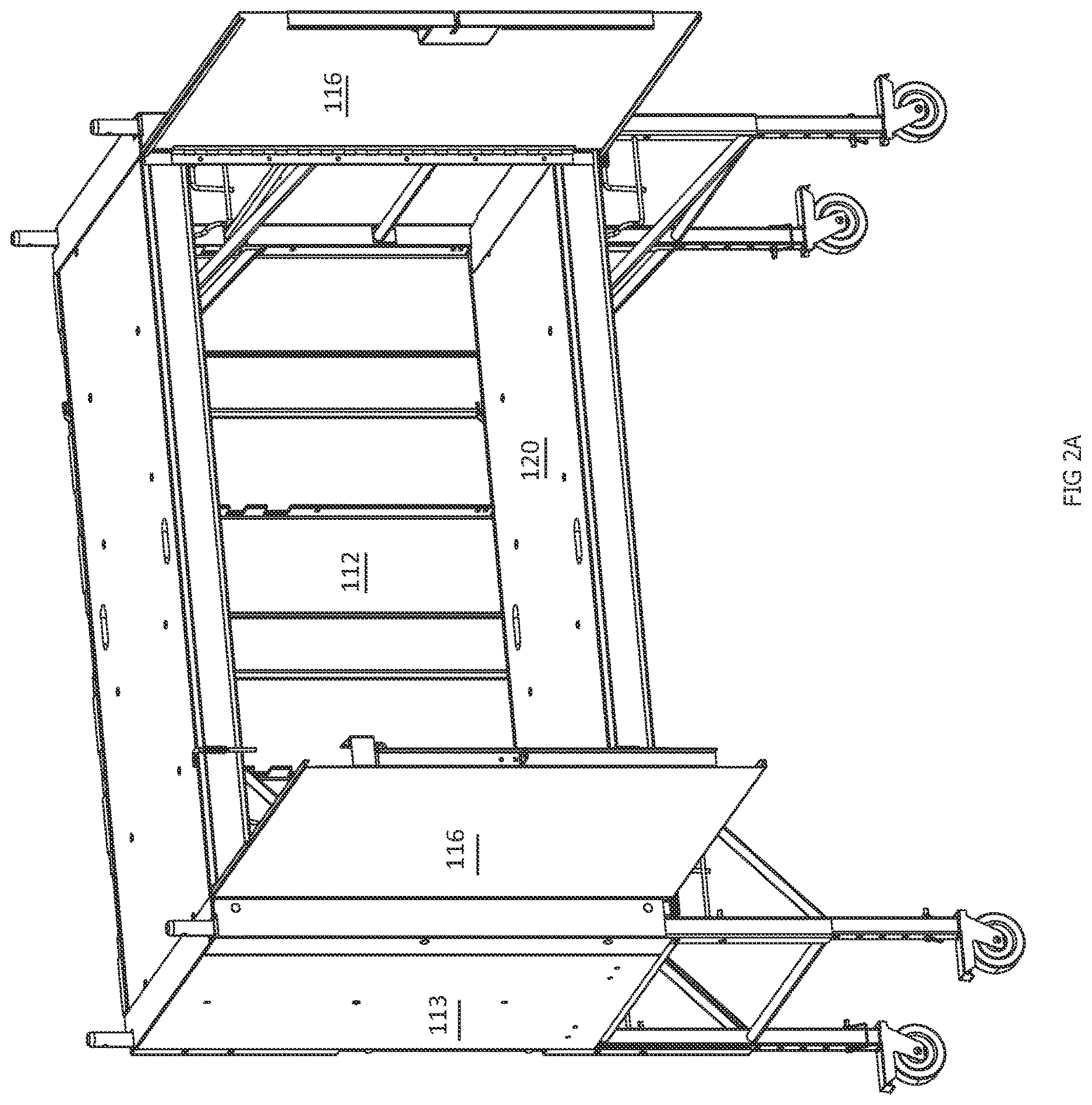 Patent US12618247 Figure 3 – Scaffold storage structure