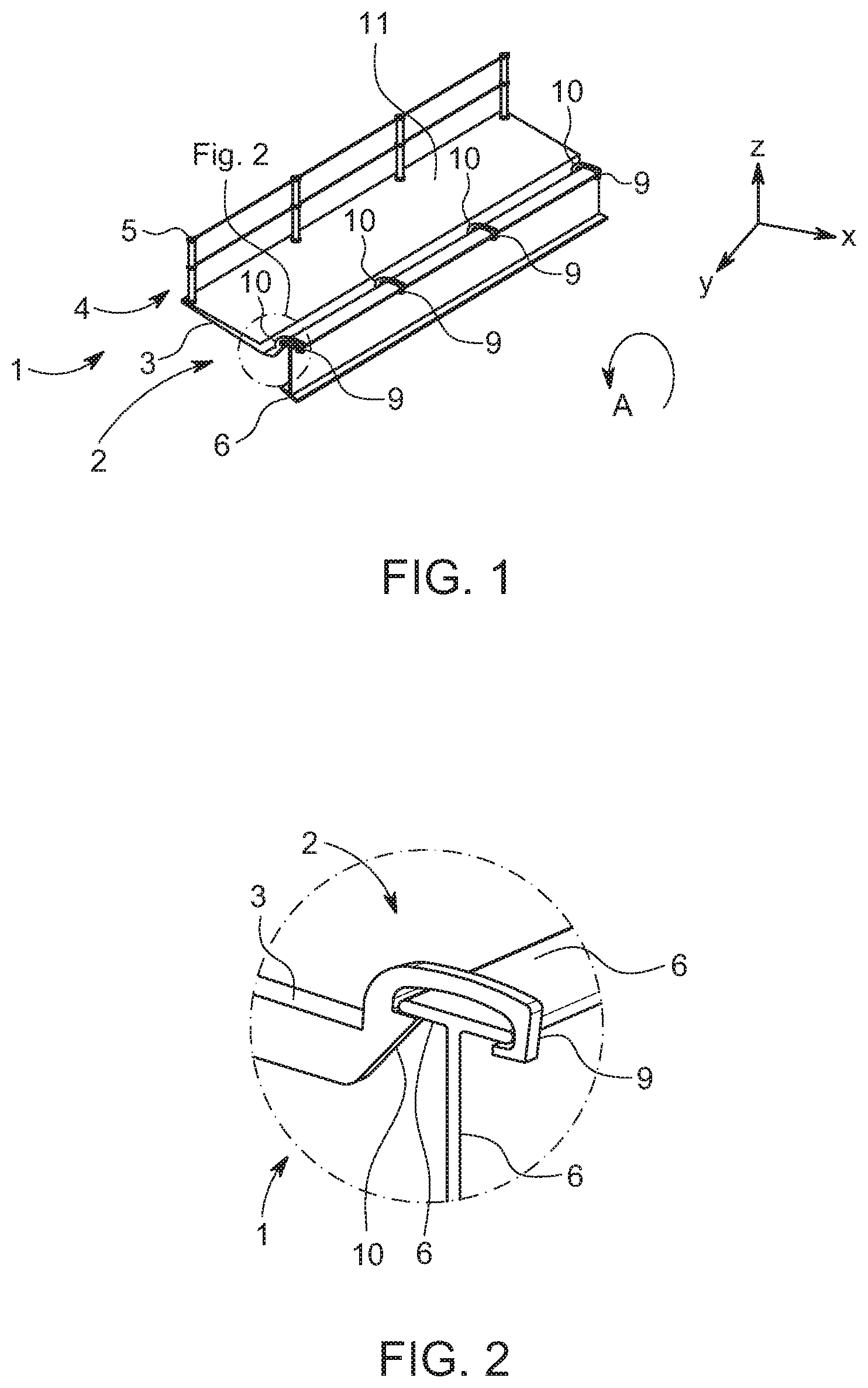 Patent US12618248 Figure 1 – Support element, support structure and related aspects