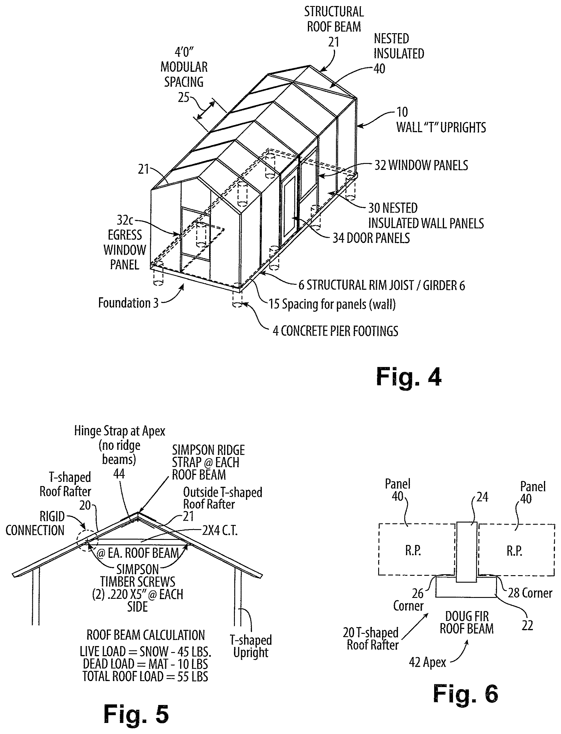 Patent US12618251 Figure 3 – Structurally sound quick assembly deployable and reusable housing shelters for disaster sites