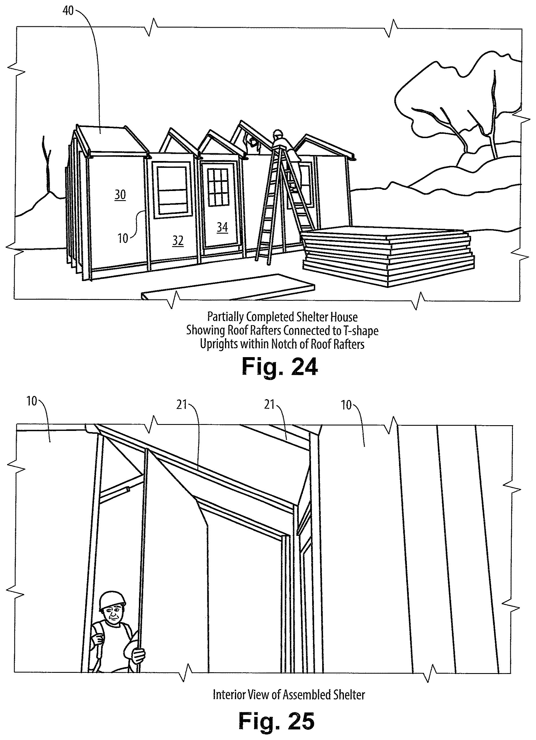 Patent US12618251 Figure 17 – Structurally sound quick assembly deployable and reusable housing shelters for disaster sites