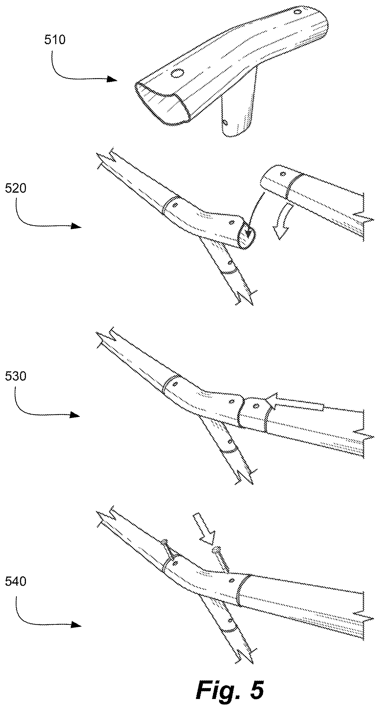 Patent US12618252 Figure 5 – Frame joint for an above-ground pool