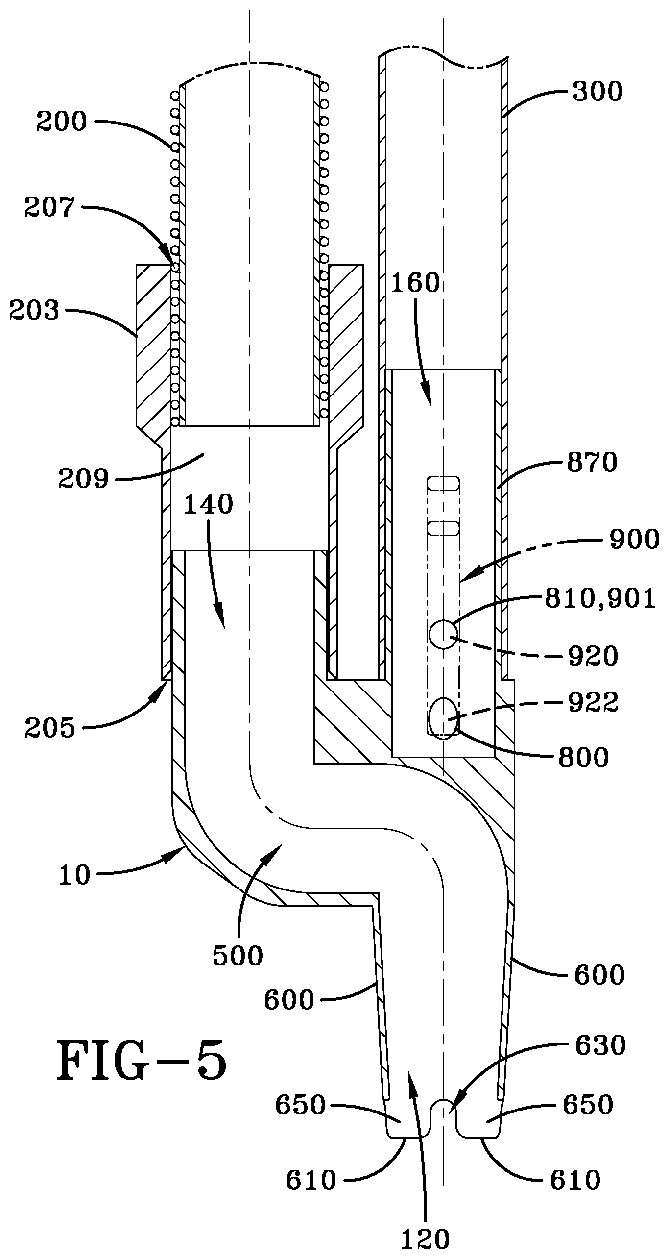 Patent US12618253 Figure 5 – Cleaning accessory