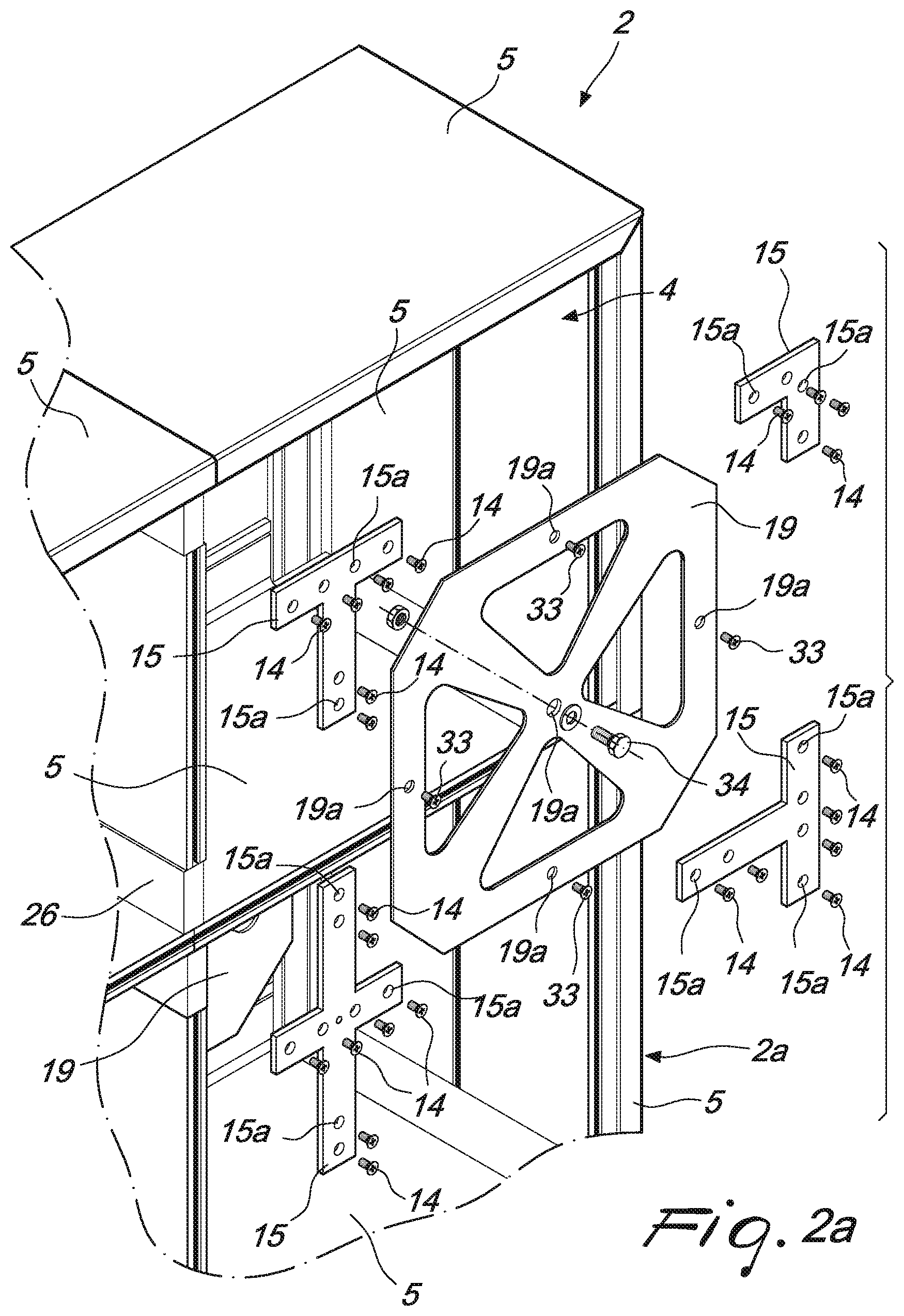 Patent US12618257 Figure 3 – Columbarium for containing funerary objects